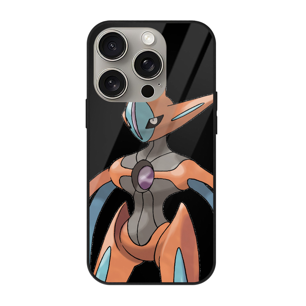 （画像用） ポケットモンスター Pokémon 【iPhone15Pro対応】スマホケース 耐衝撃＆黄変防止 背面ガラス