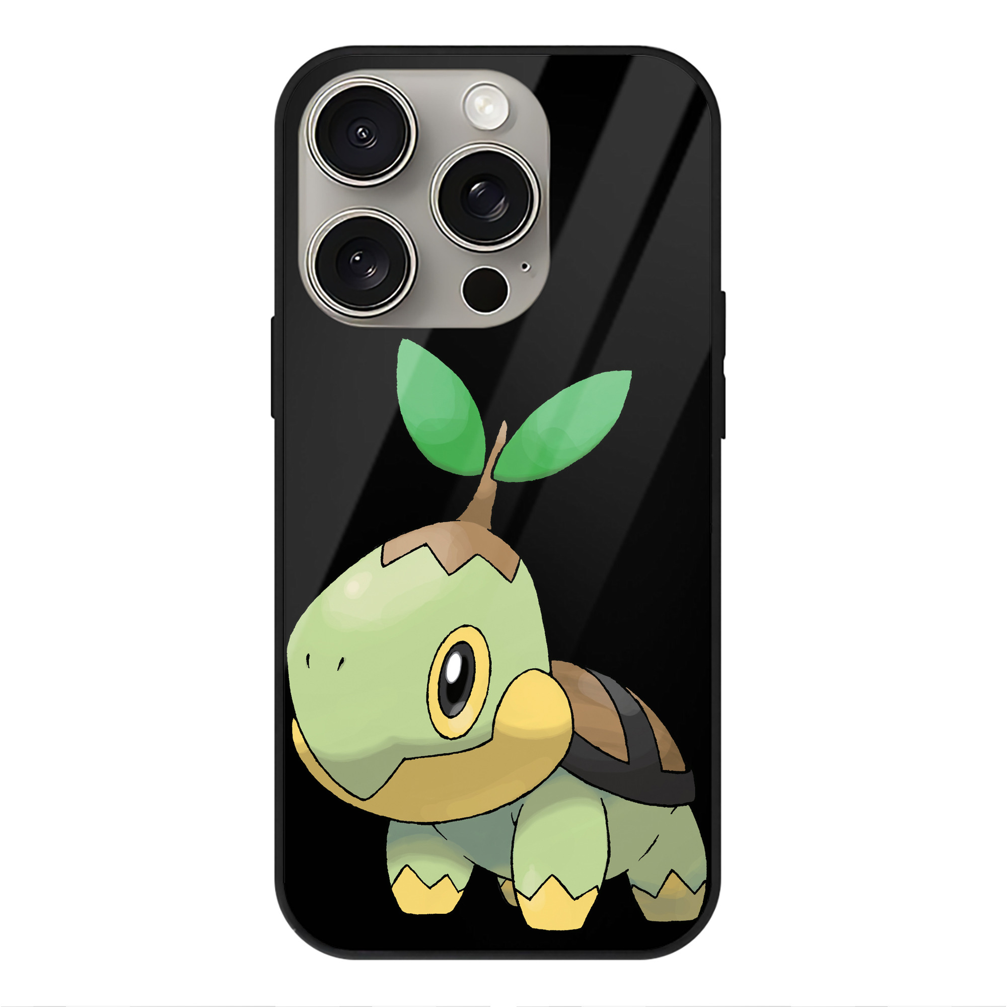 （画像用） ポケットモンスター Pokémon 【iPhone15Pro対応】スマホケース 耐衝撃＆黄変防止 背面ガラス