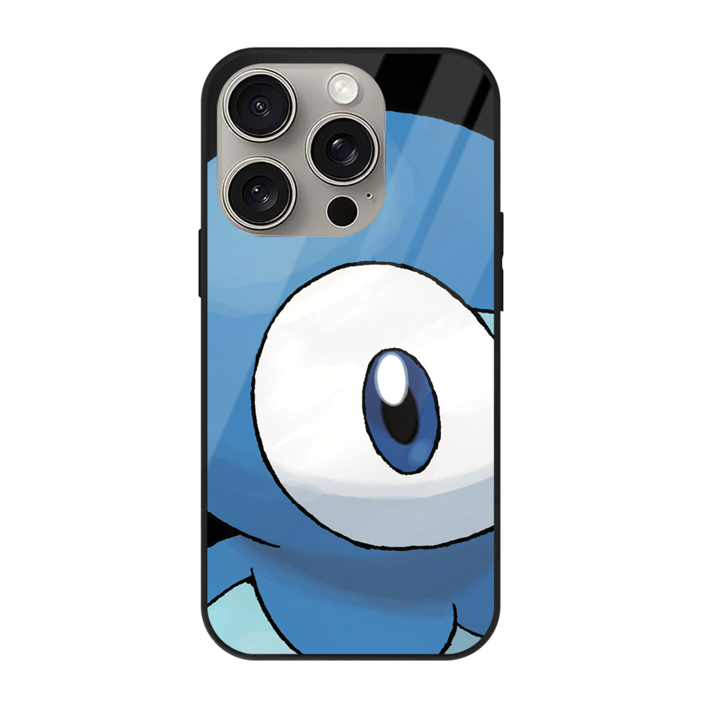 （画像用） ポケットモンスター Pokémon 【iPhone15Pro対応】スマホケース 耐衝撃＆黄変防止 背面ガラス