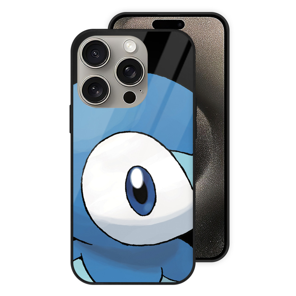 （画像用） ポケットモンスター Pokémon 【iPhone15Pro対応】スマホケース 耐衝撃＆黄変防止 背面ガラス