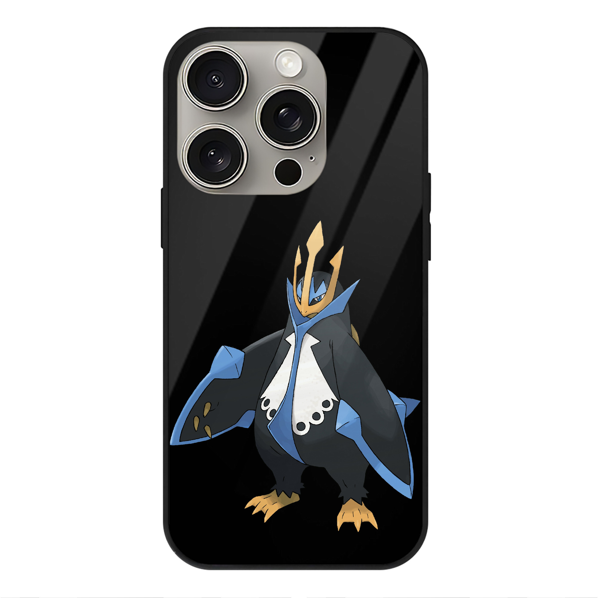 （画像用） ポケットモンスター Pokémon 【iPhone15Pro対応】スマホケース 耐衝撃＆黄変防止 背面ガラス