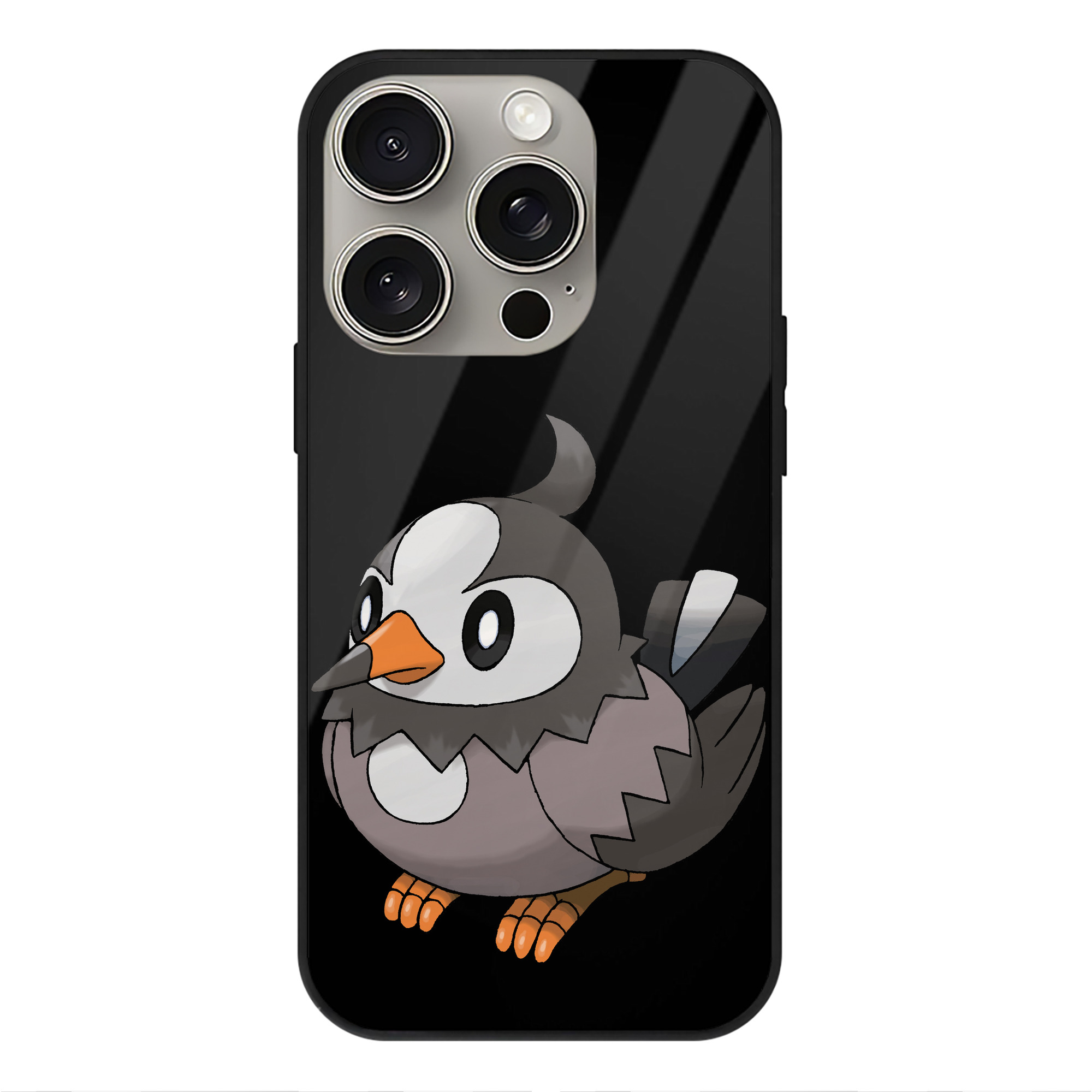 （画像用） ポケットモンスター Pokémon 【iPhone15Pro対応】スマホケース 耐衝撃＆黄変防止 背面ガラス