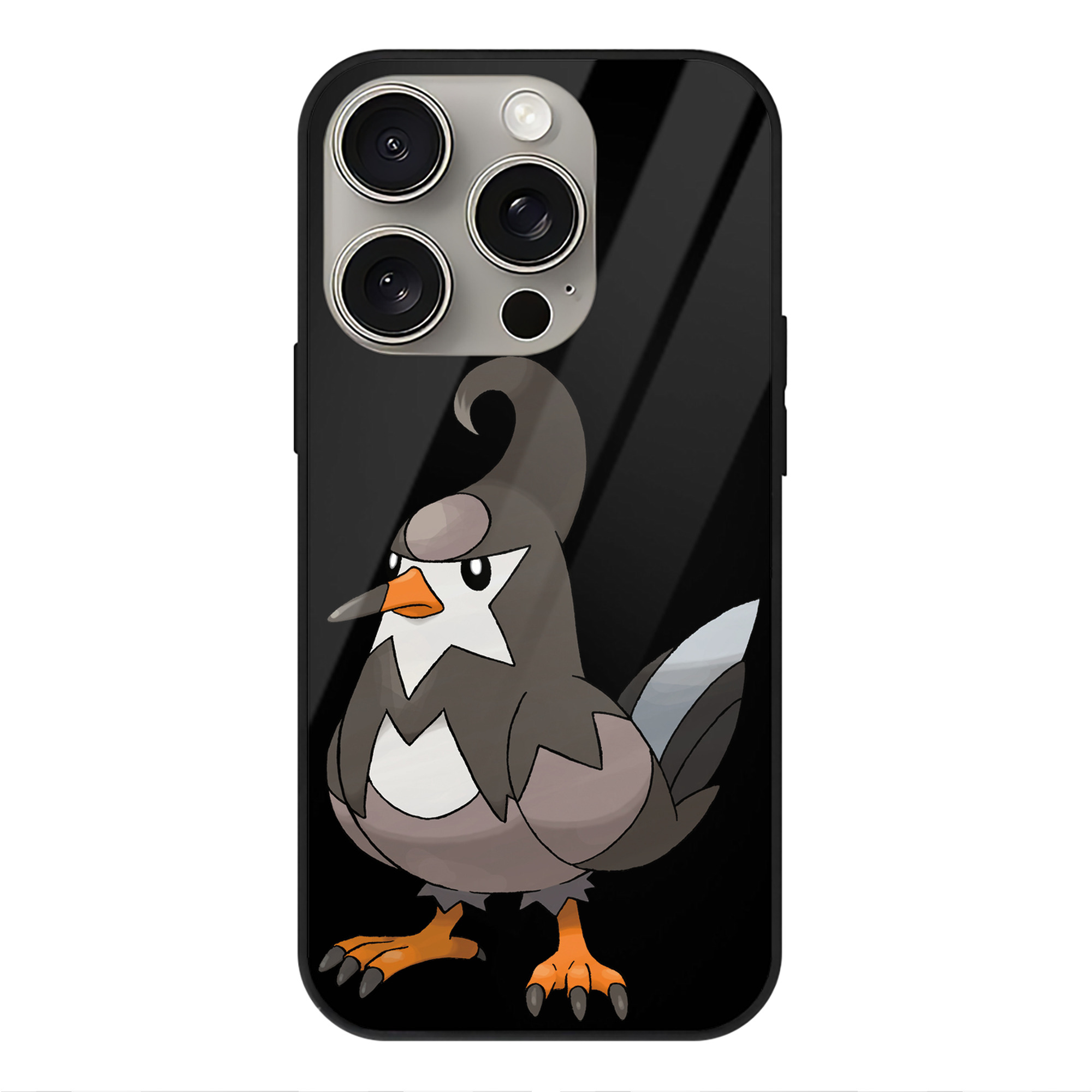 （画像用） ポケットモンスター Pokémon 【iPhone15Pro対応】スマホケース 耐衝撃＆黄変防止 背面ガラス