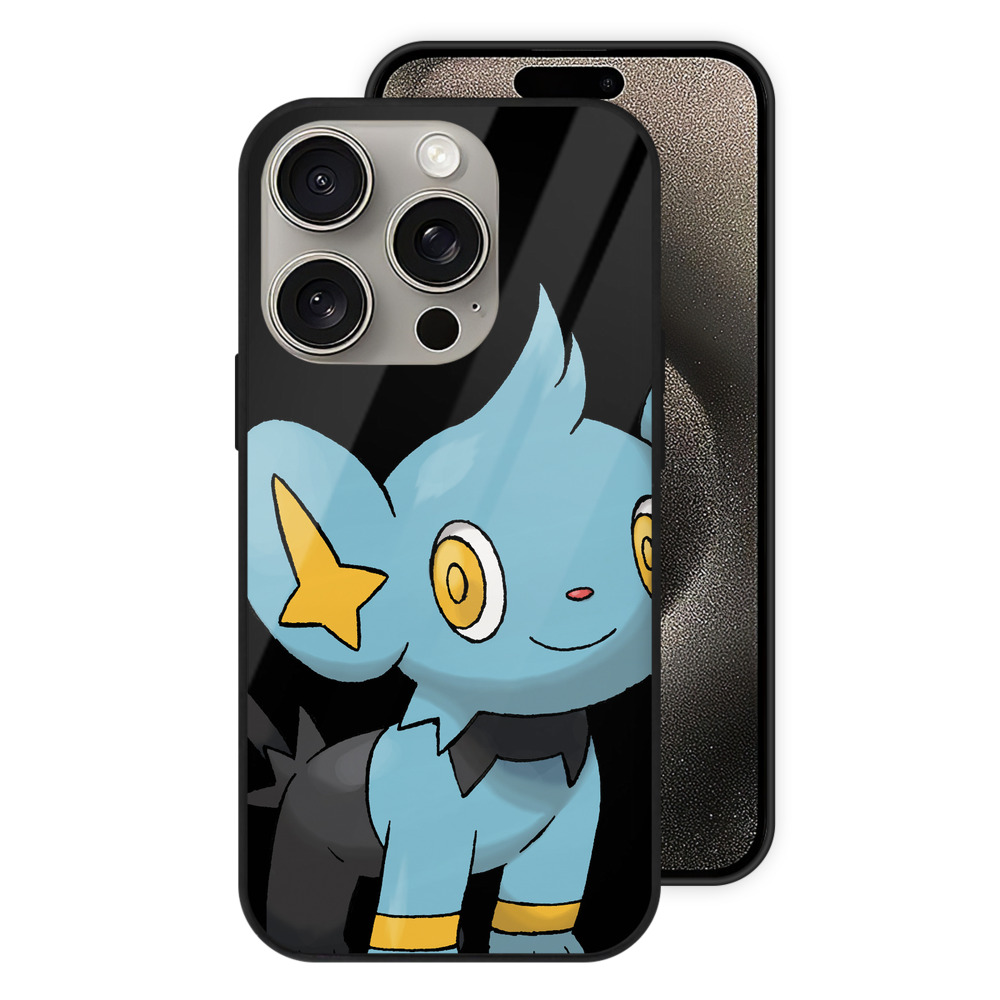 （画像用） ポケットモンスター Pokémon 【iPhone15Pro対応】スマホケース 耐衝撃＆黄変防止 背面ガラス