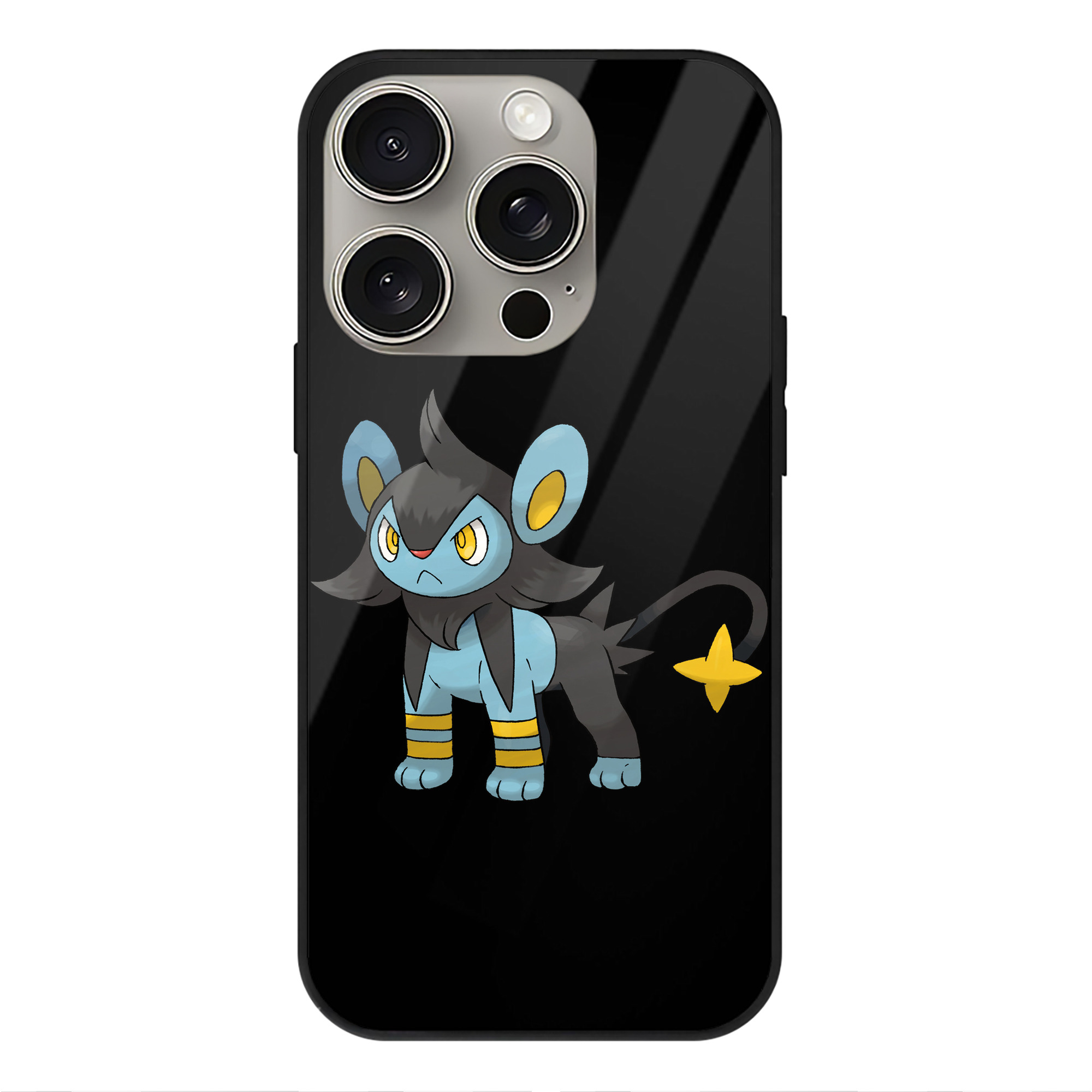 （画像用） ポケットモンスター Pokémon 【iPhone15Pro対応】スマホケース 耐衝撃＆黄変防止 背面ガラス