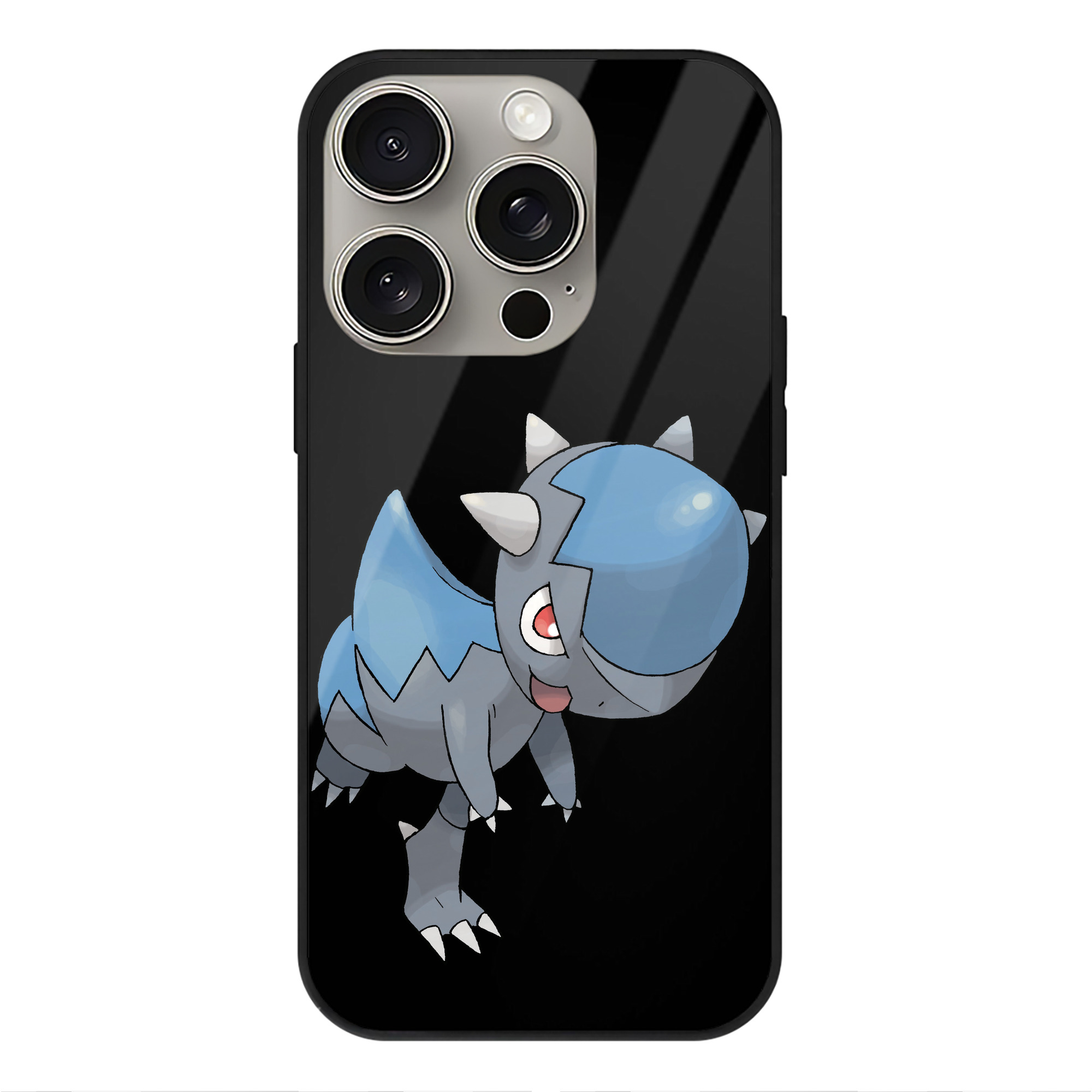 （画像用） ポケットモンスター Pokémon 【iPhone15Pro対応】スマホケース 耐衝撃＆黄変防止 背面ガラス
