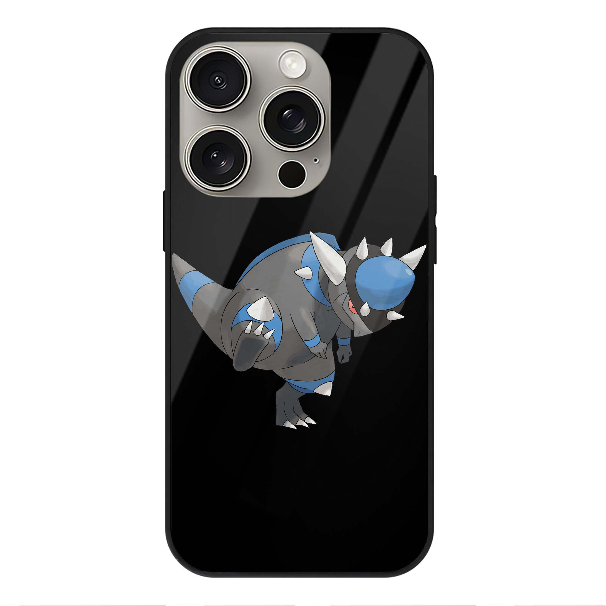 （画像用） ポケットモンスター Pokémon 【iPhone15Pro対応】スマホケース 耐衝撃＆黄変防止 背面ガラス