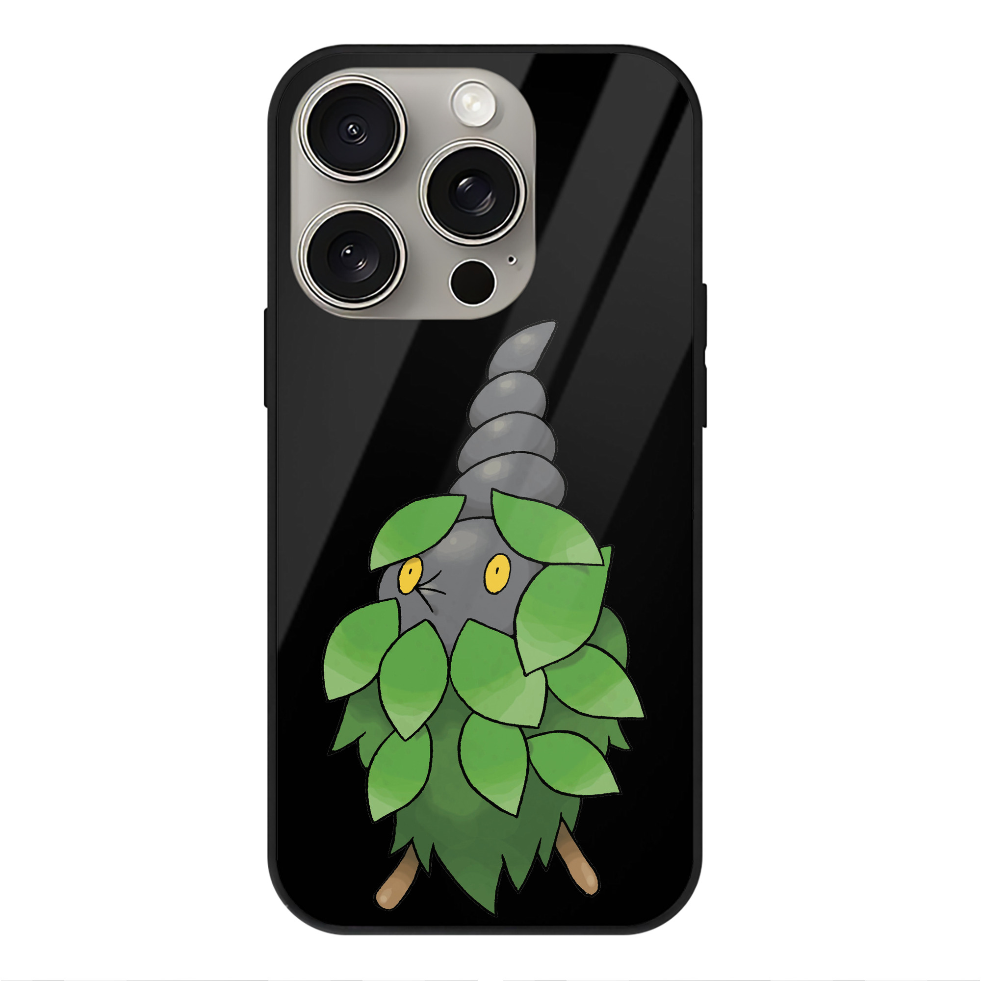 （画像用） ポケットモンスター Pokémon 【iPhone15Pro対応】スマホケース 耐衝撃＆黄変防止 背面ガラス