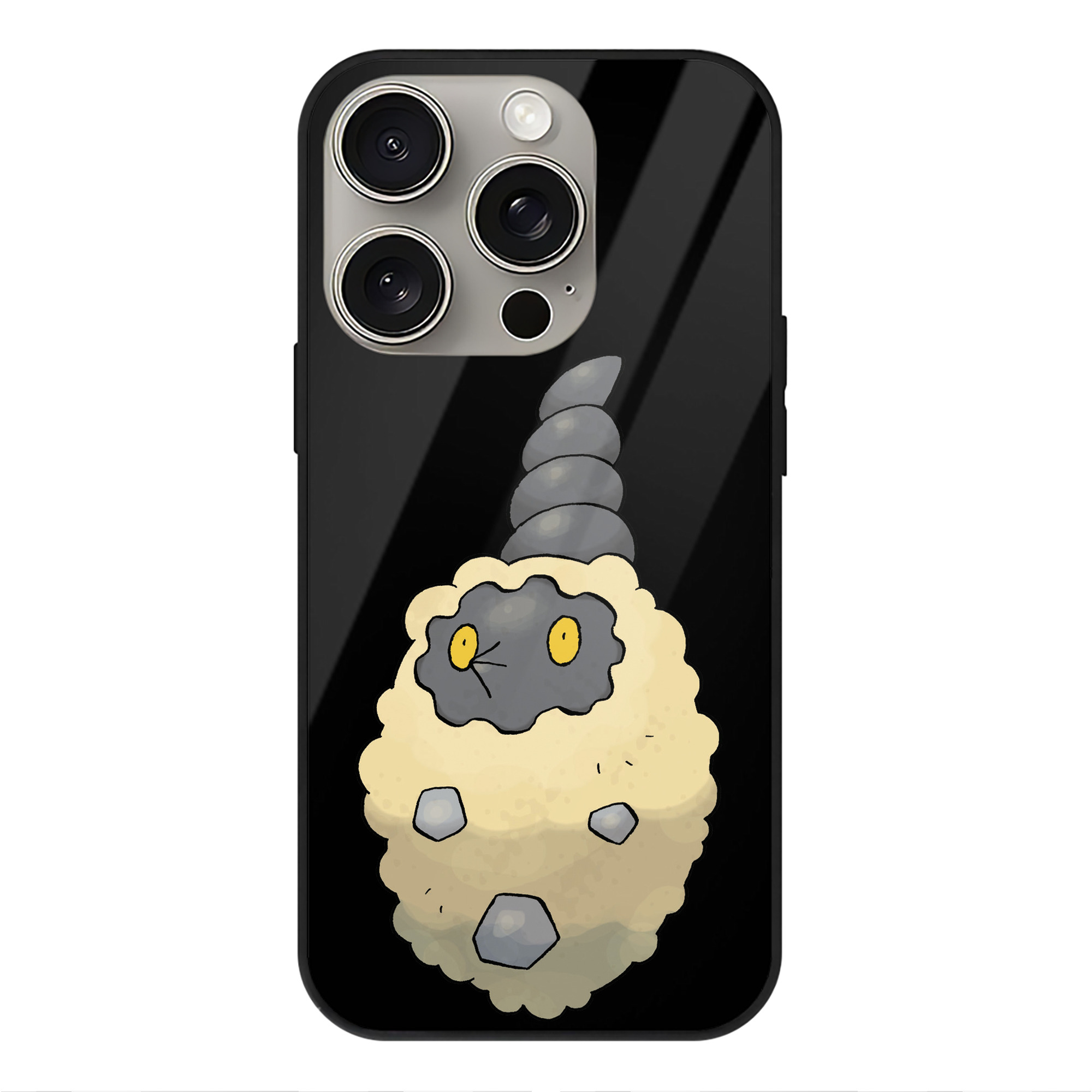 （画像用） ポケットモンスター Pokémon 【iPhone15Pro対応】スマホケース 耐衝撃＆黄変防止 背面ガラス