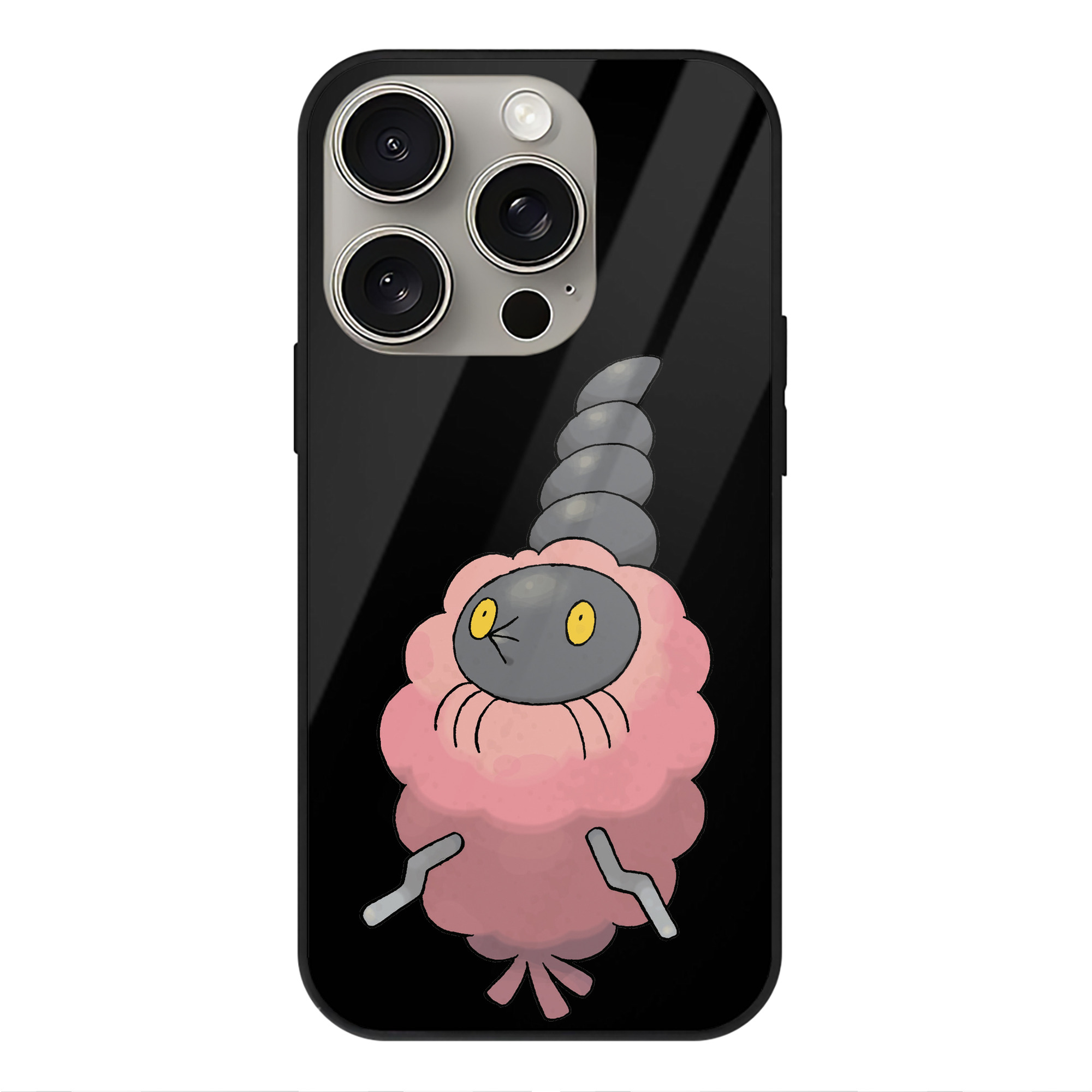 （画像用） ポケットモンスター Pokémon 【iPhone15Pro対応】スマホケース 耐衝撃＆黄変防止 背面ガラス