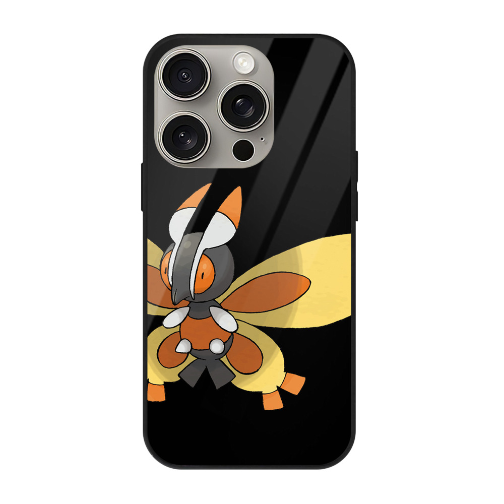 （画像用） ポケットモンスター Pokémon 【iPhone15Pro対応】スマホケース 耐衝撃＆黄変防止 背面ガラス