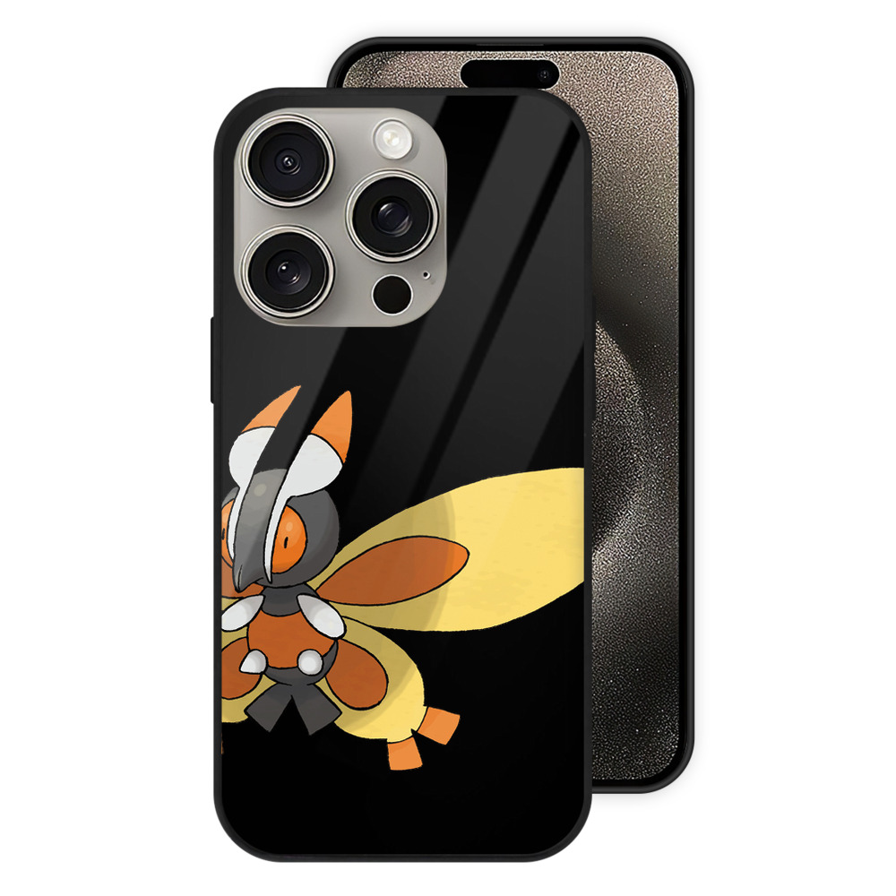 （画像用） ポケットモンスター Pokémon 【iPhone15Pro対応】スマホケース 耐衝撃＆黄変防止 背面ガラス