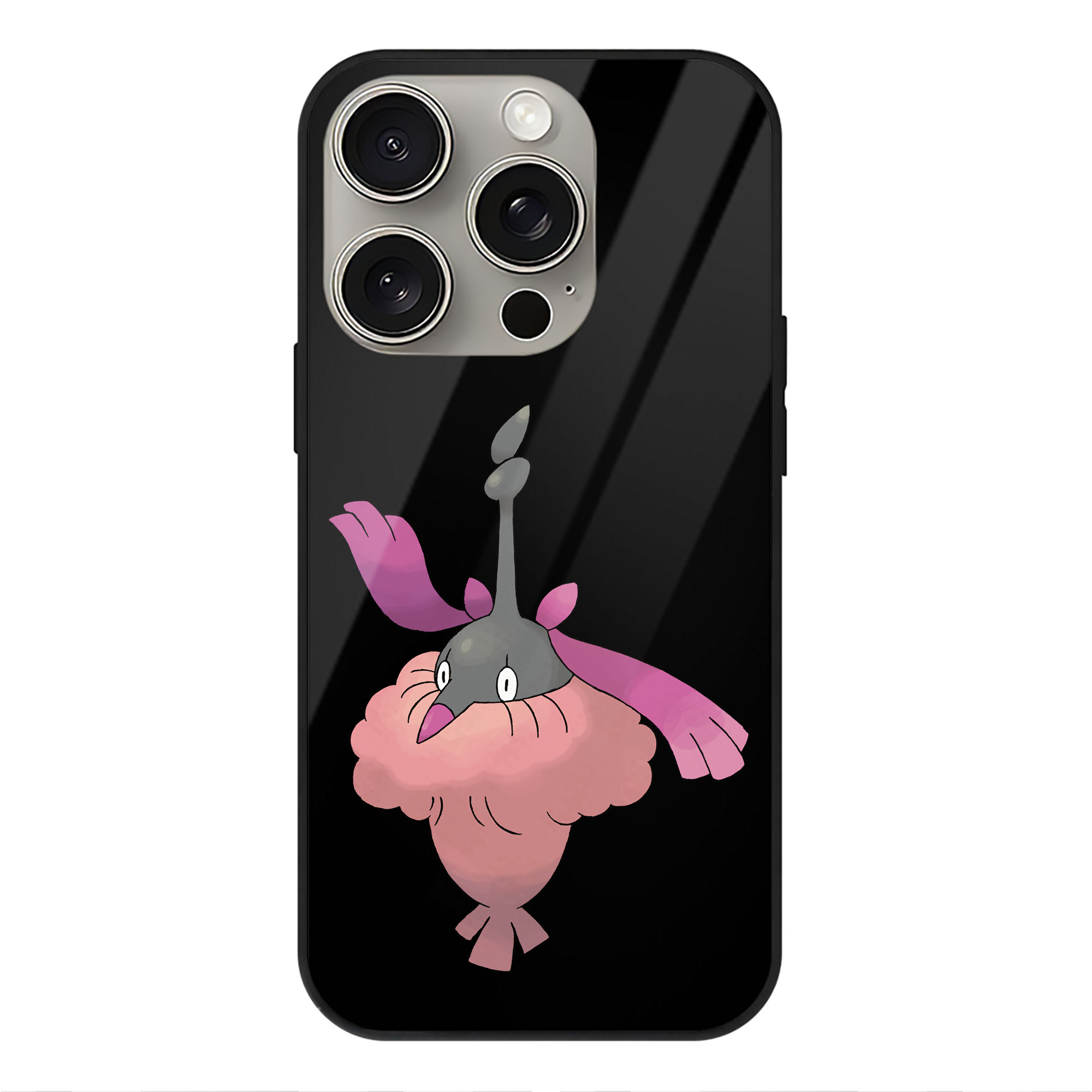 （画像用） ポケットモンスター Pokémon 【iPhone15Pro対応】スマホケース 耐衝撃＆黄変防止 背面ガラス