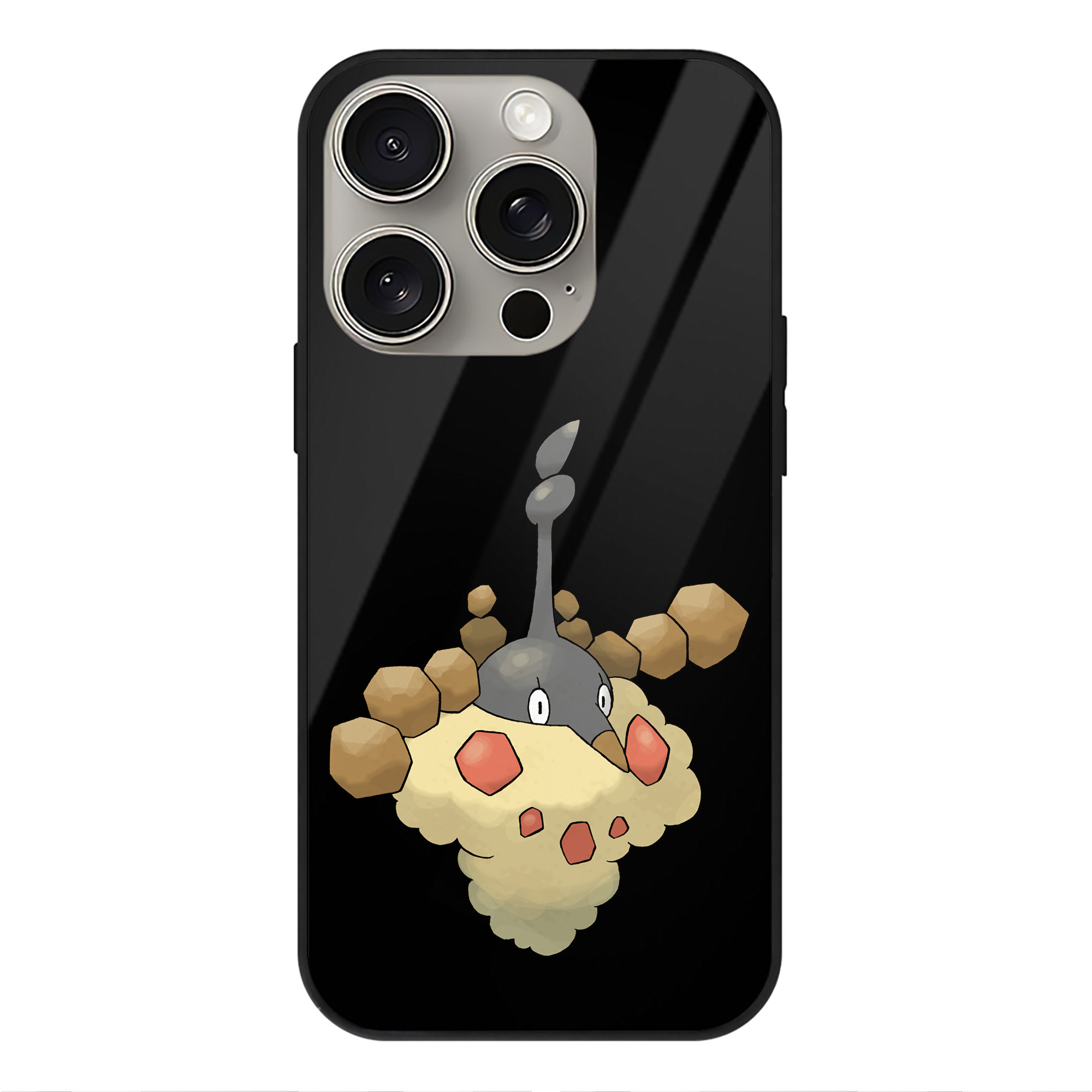 （画像用） ポケットモンスター Pokémon 【iPhone15Pro対応】スマホケース 耐衝撃＆黄変防止 背面ガラス