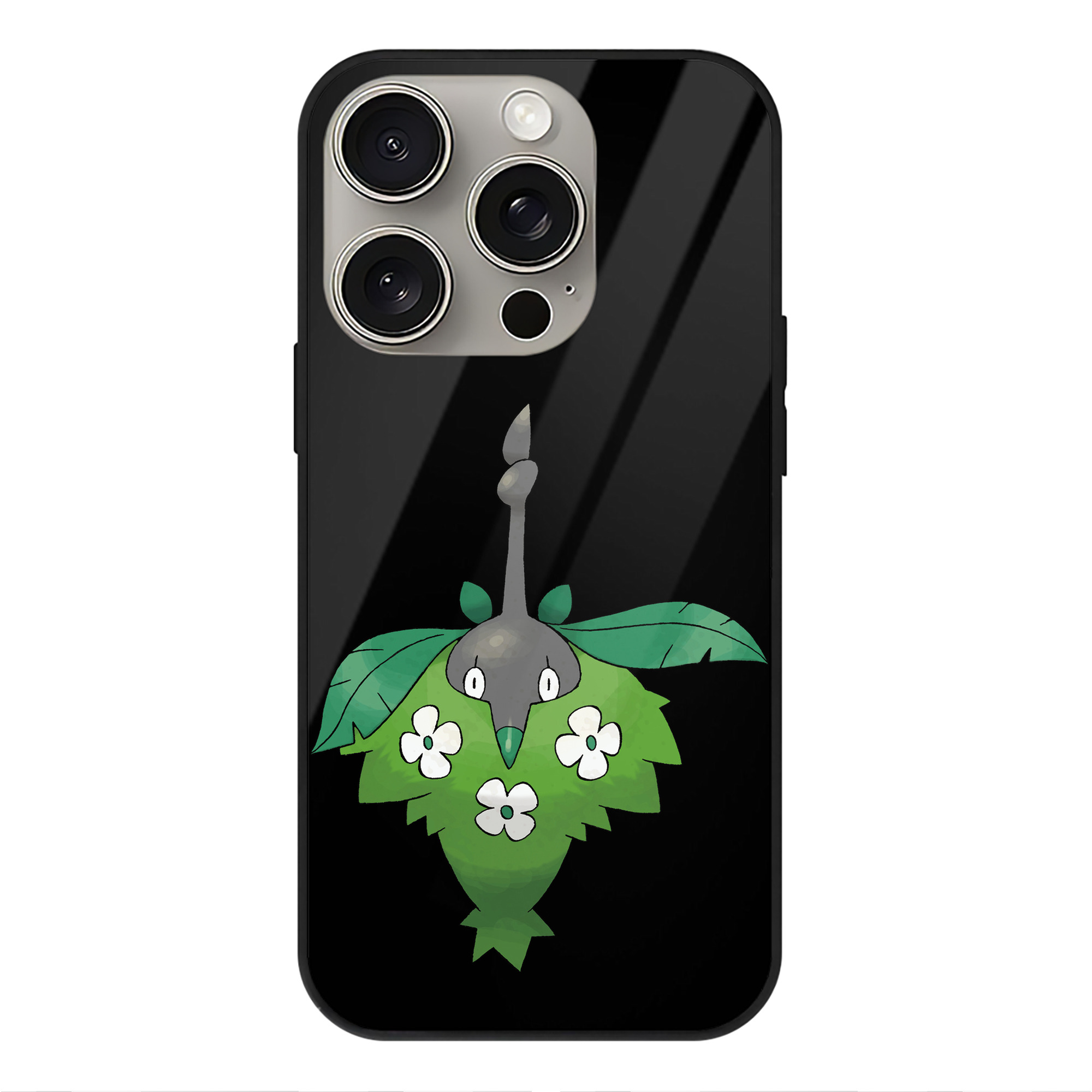（画像用） ポケットモンスター Pokémon 【iPhone15Pro対応】スマホケース 耐衝撃＆黄変防止 背面ガラス