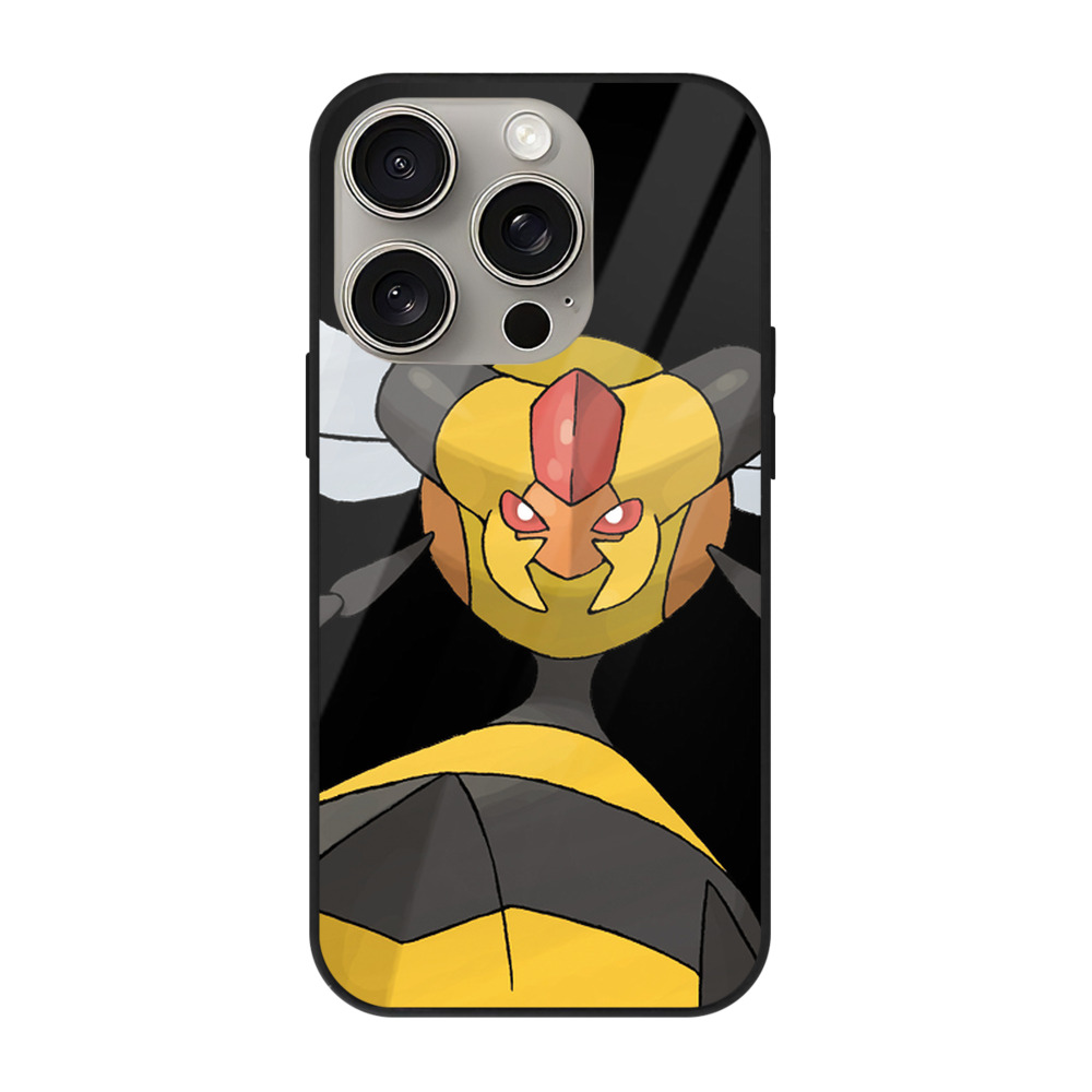 （画像用） ポケットモンスター Pokémon 【iPhone15Pro対応】スマホケース 耐衝撃＆黄変防止 背面ガラス