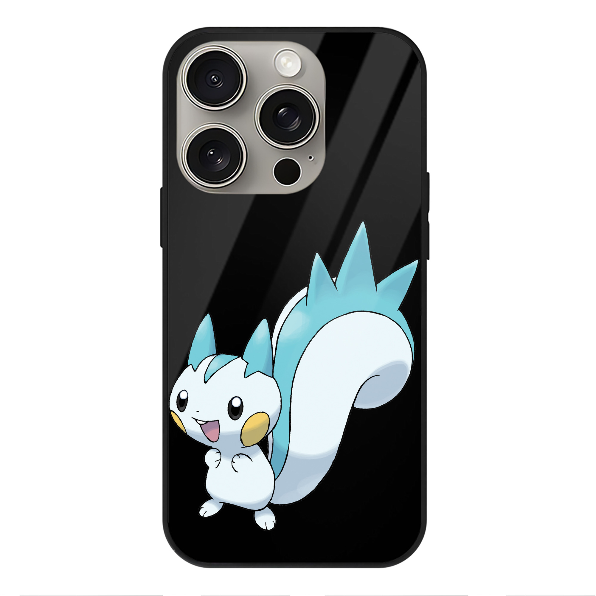 （画像用） ポケットモンスター Pokémon 【iPhone15Pro対応】スマホケース 耐衝撃＆黄変防止 背面ガラス
