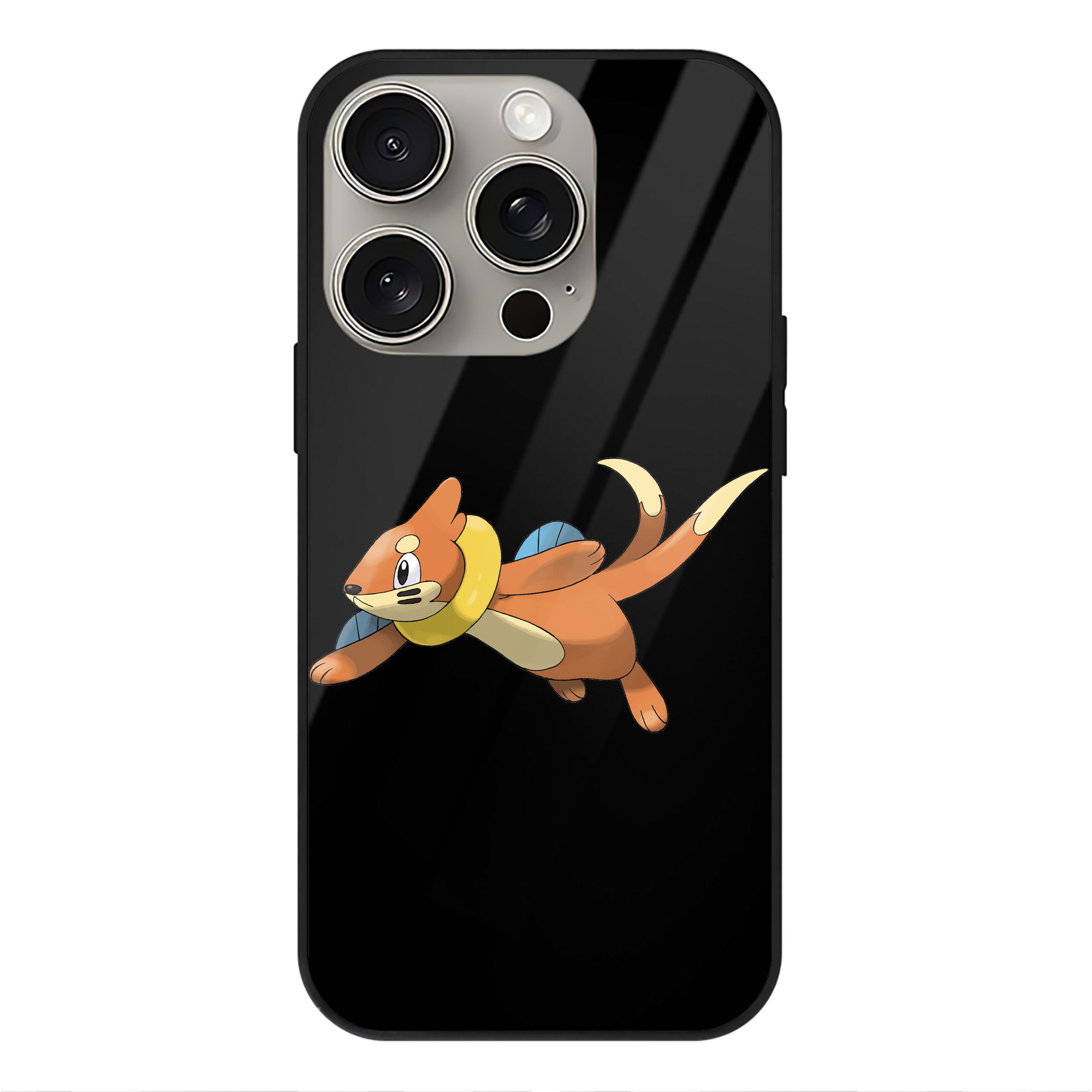 （画像用） ポケットモンスター Pokémon 【iPhone15Pro対応】スマホケース 耐衝撃＆黄変防止 背面ガラス
