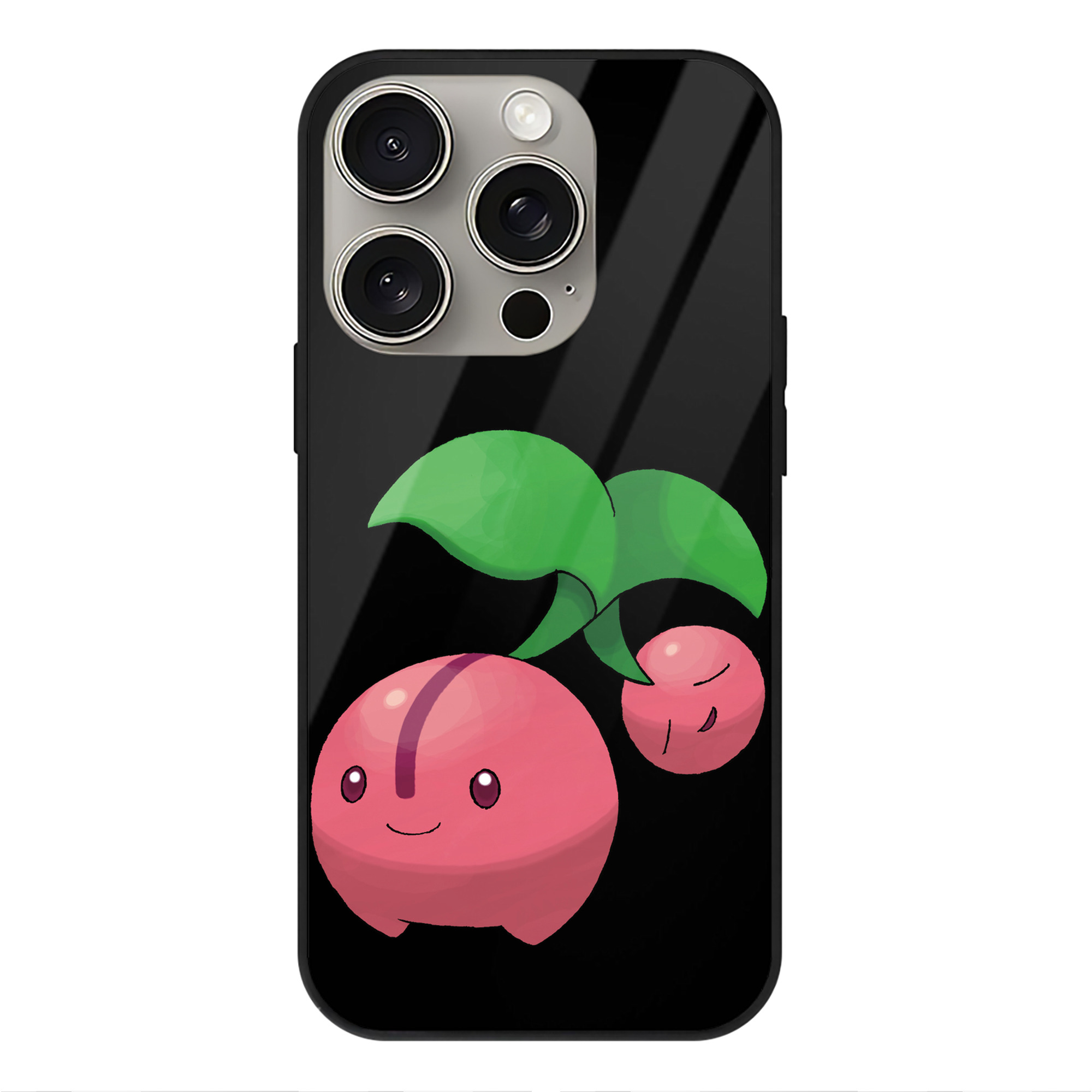 （画像用） ポケットモンスター Pokémon 【iPhone15Pro対応】スマホケース 耐衝撃＆黄変防止 背面ガラス