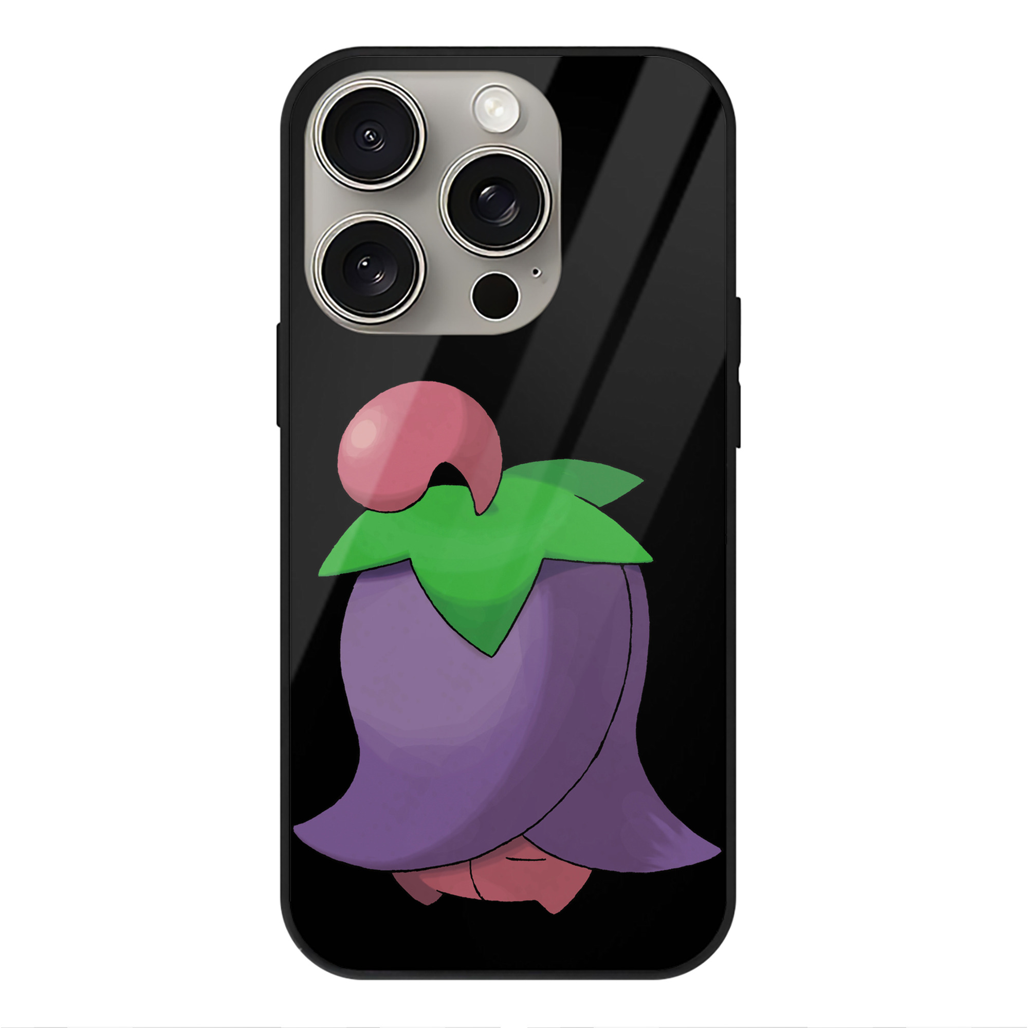 （画像用） ポケットモンスター Pokémon 【iPhone15Pro対応】スマホケース 耐衝撃＆黄変防止 背面ガラス