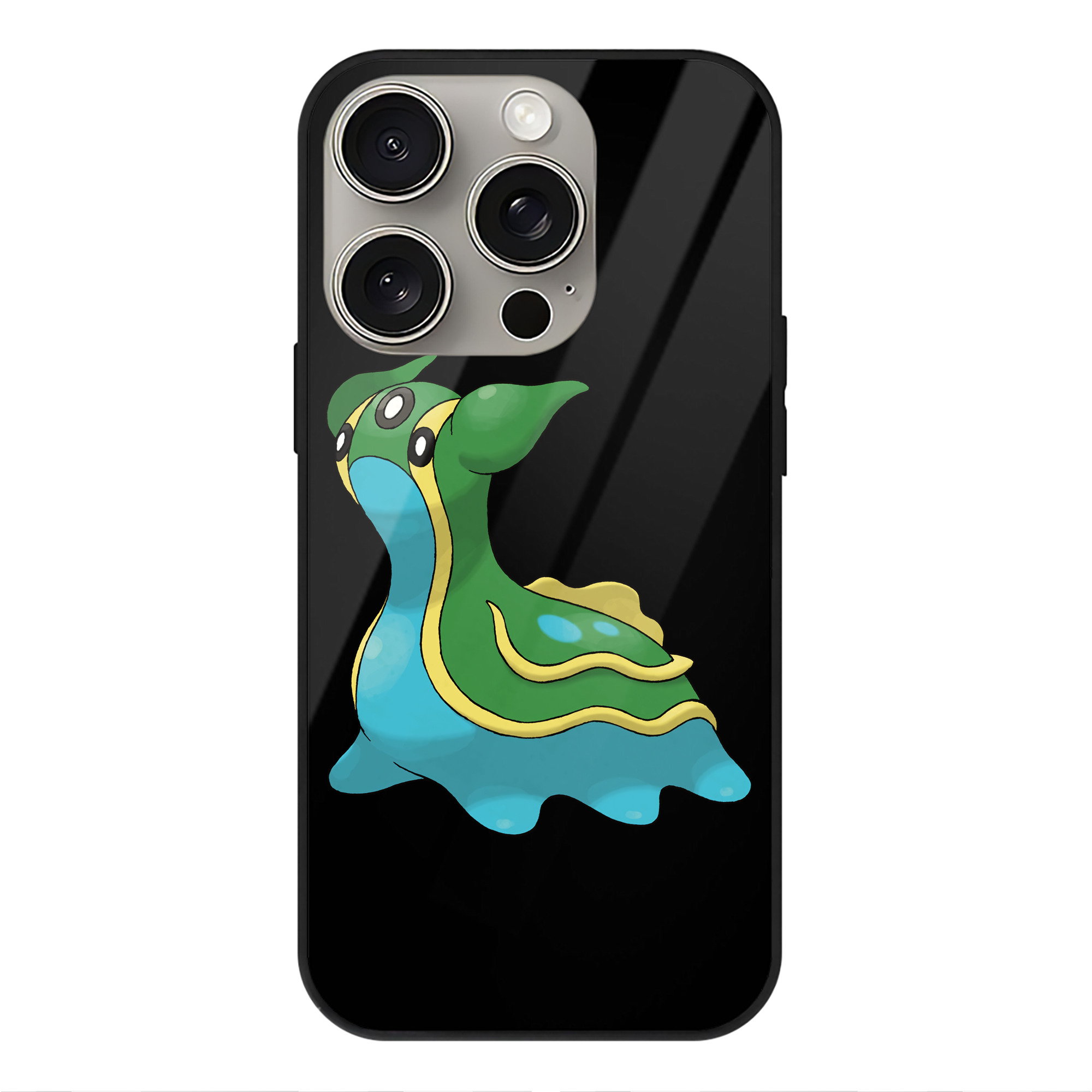 （画像用） ポケットモンスター Pokémon 【iPhone15Pro対応】スマホケース 耐衝撃＆黄変防止 背面ガラス