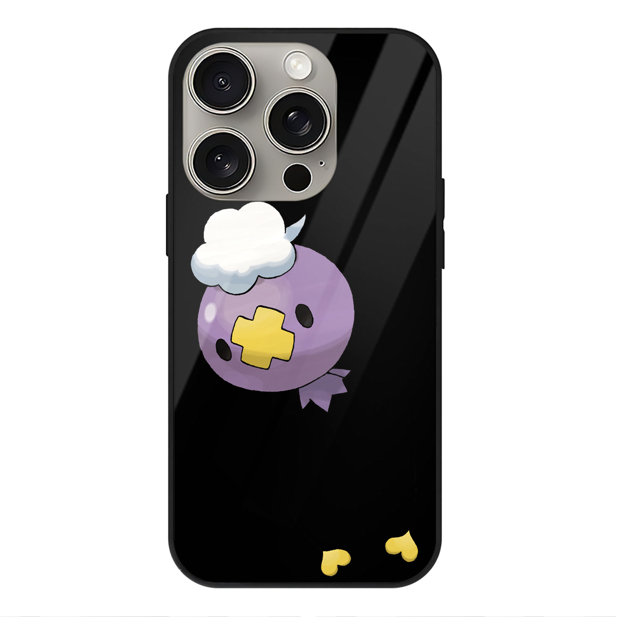 （画像用） ポケットモンスター Pokémon 【iPhone15Pro対応】スマホケース 耐衝撃＆黄変防止 背面ガラス