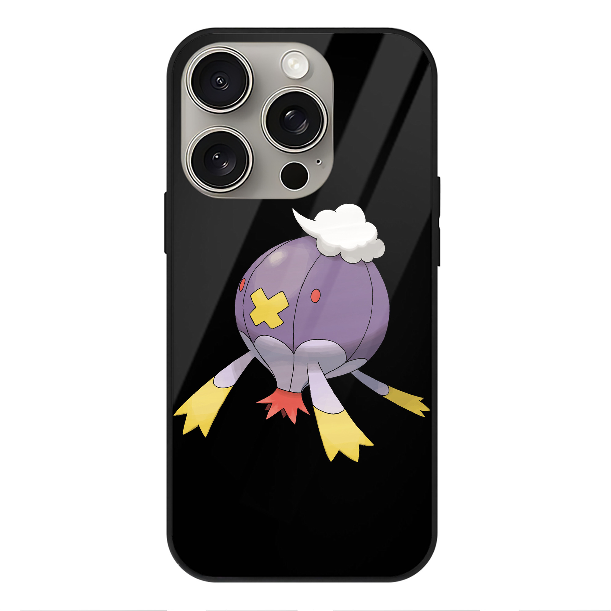 （画像用） ポケットモンスター Pokémon 【iPhone15Pro対応】スマホケース 耐衝撃＆黄変防止 背面ガラス