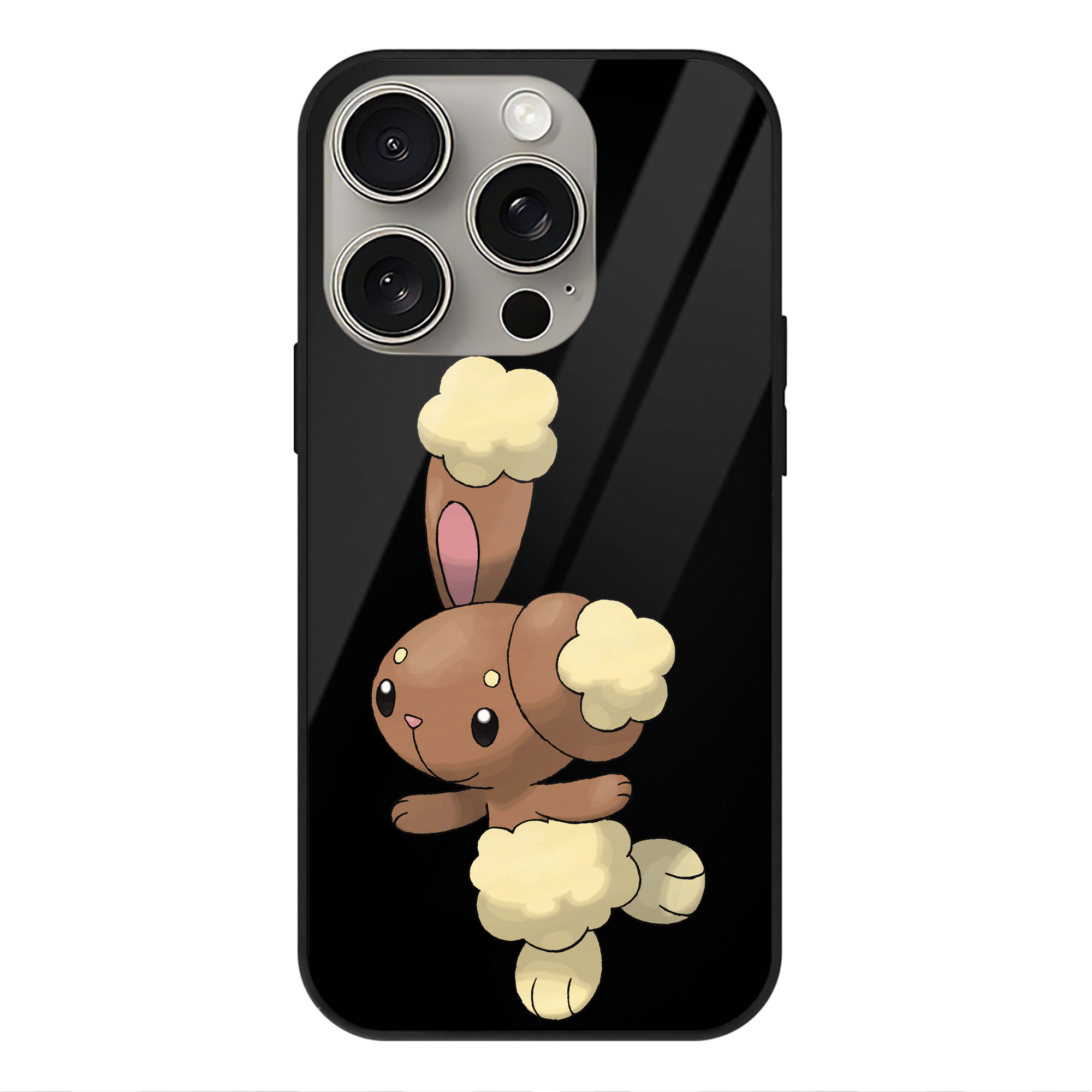 （画像用） ポケットモンスター Pokémon 【iPhone15Pro対応】スマホケース 耐衝撃＆黄変防止 背面ガラス