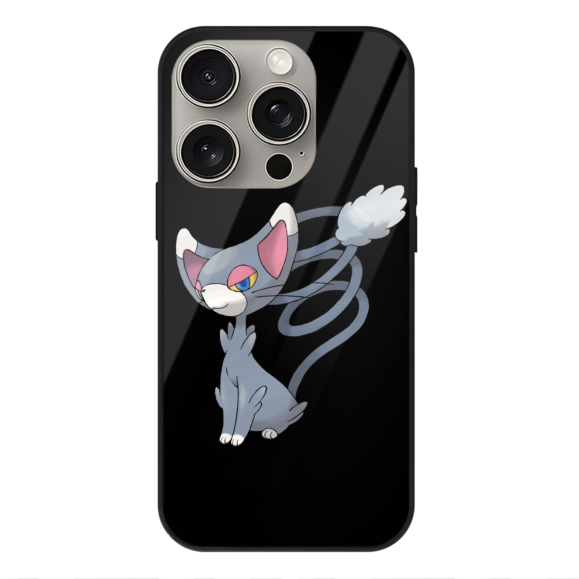 （画像用） ポケットモンスター Pokémon 【iPhone15Pro対応】スマホケース 耐衝撃＆黄変防止 背面ガラス