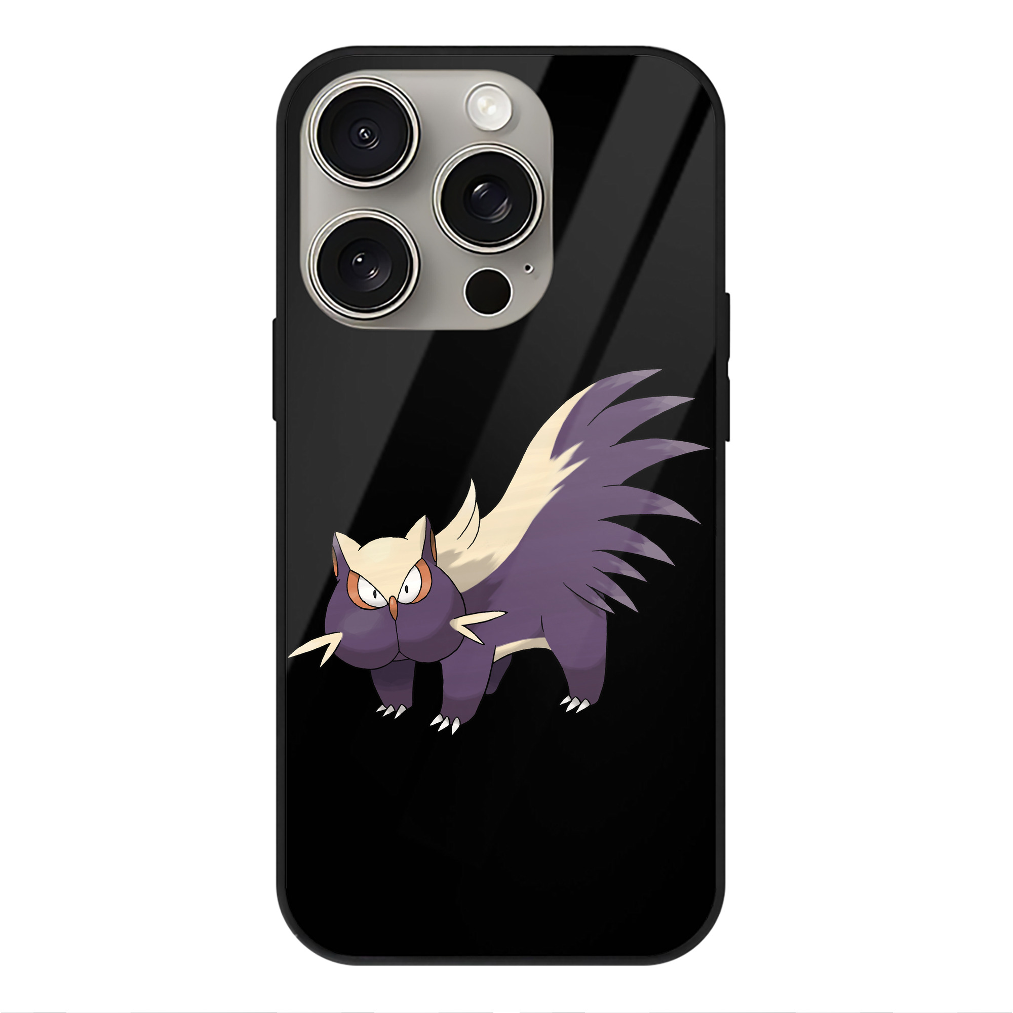 （画像用） ポケットモンスター Pokémon 【iPhone15Pro対応】スマホケース 耐衝撃＆黄変防止 背面ガラス