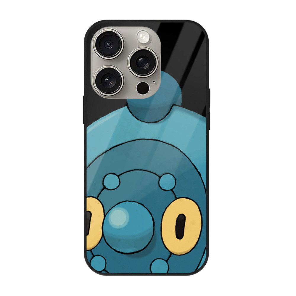 （画像用） ポケットモンスター Pokémon 【iPhone15Pro対応】スマホケース 耐衝撃＆黄変防止 背面ガラス