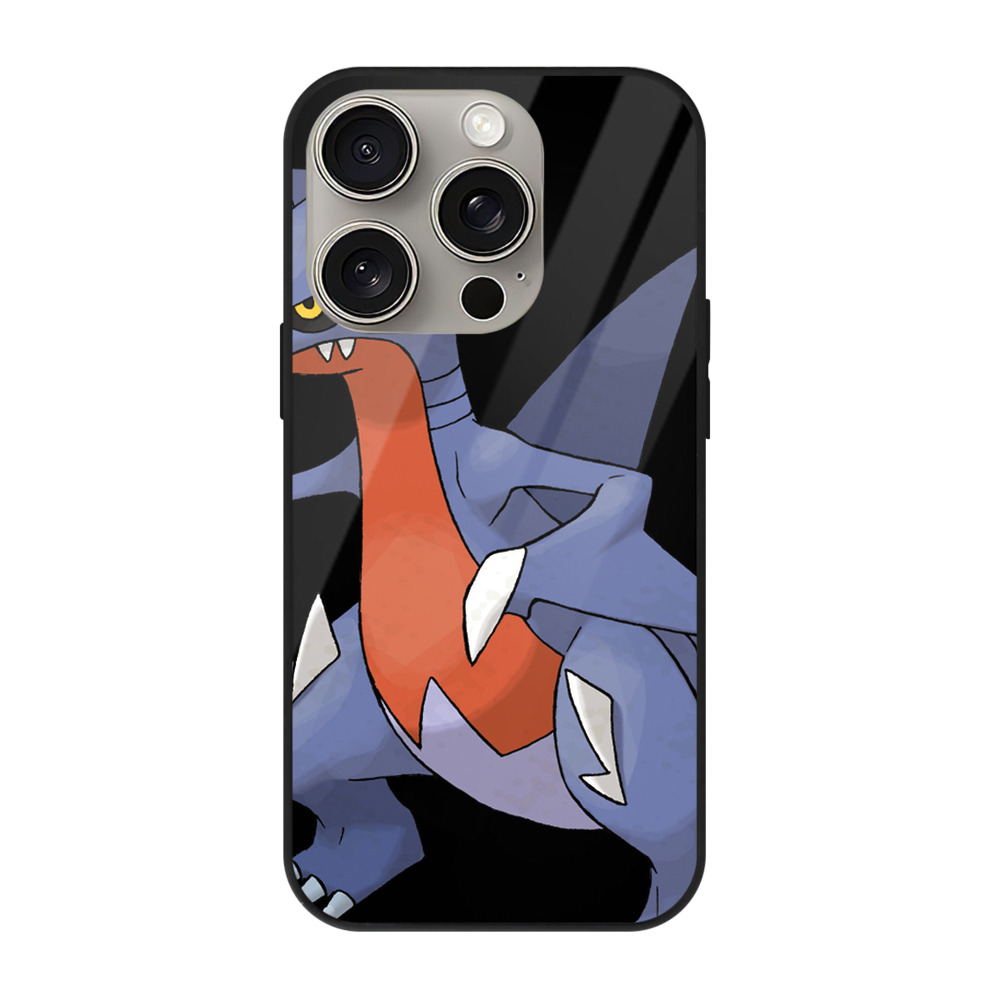 （画像用） ポケットモンスター Pokémon 【iPhone15Pro対応】スマホケース 耐衝撃＆黄変防止 背面ガラス