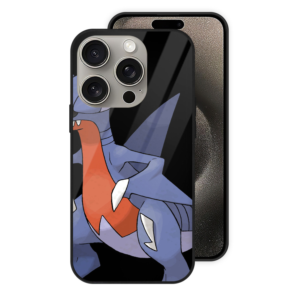 （画像用） ポケットモンスター Pokémon 【iPhone15Pro対応】スマホケース 耐衝撃＆黄変防止 背面ガラス