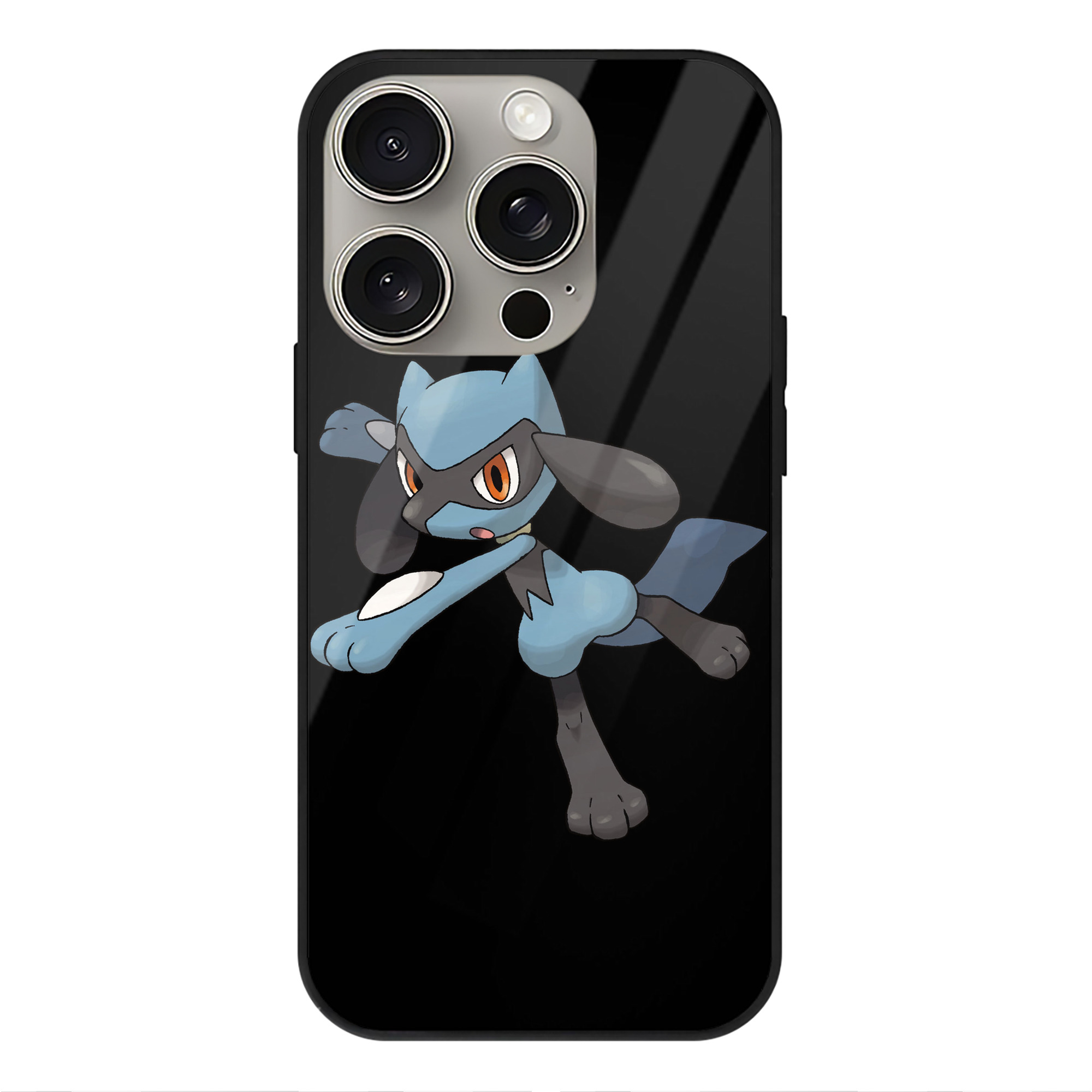 （画像用） ポケットモンスター Pokémon 【iPhone15Pro対応】スマホケース 耐衝撃＆黄変防止 背面ガラス