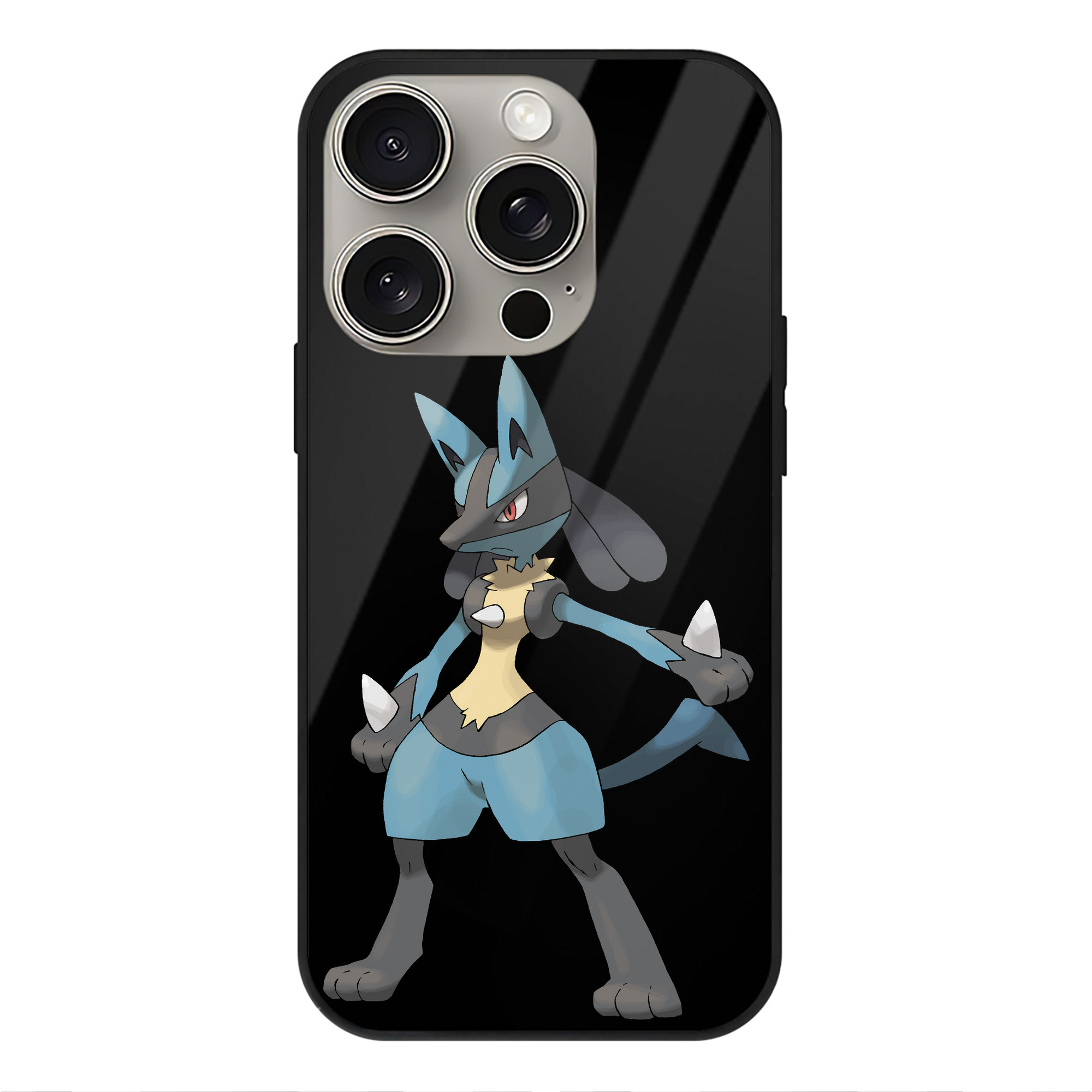 （画像用） ポケットモンスター Pokémon 【iPhone15Pro対応】スマホケース 耐衝撃＆黄変防止 背面ガラス