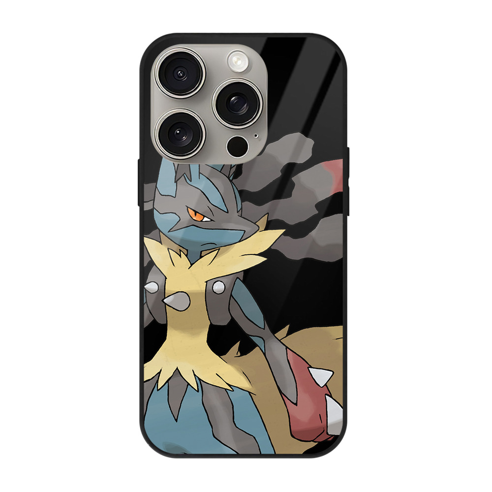（画像用） ポケットモンスター Pokémon 【iPhone15Pro対応】スマホケース 耐衝撃＆黄変防止 背面ガラス