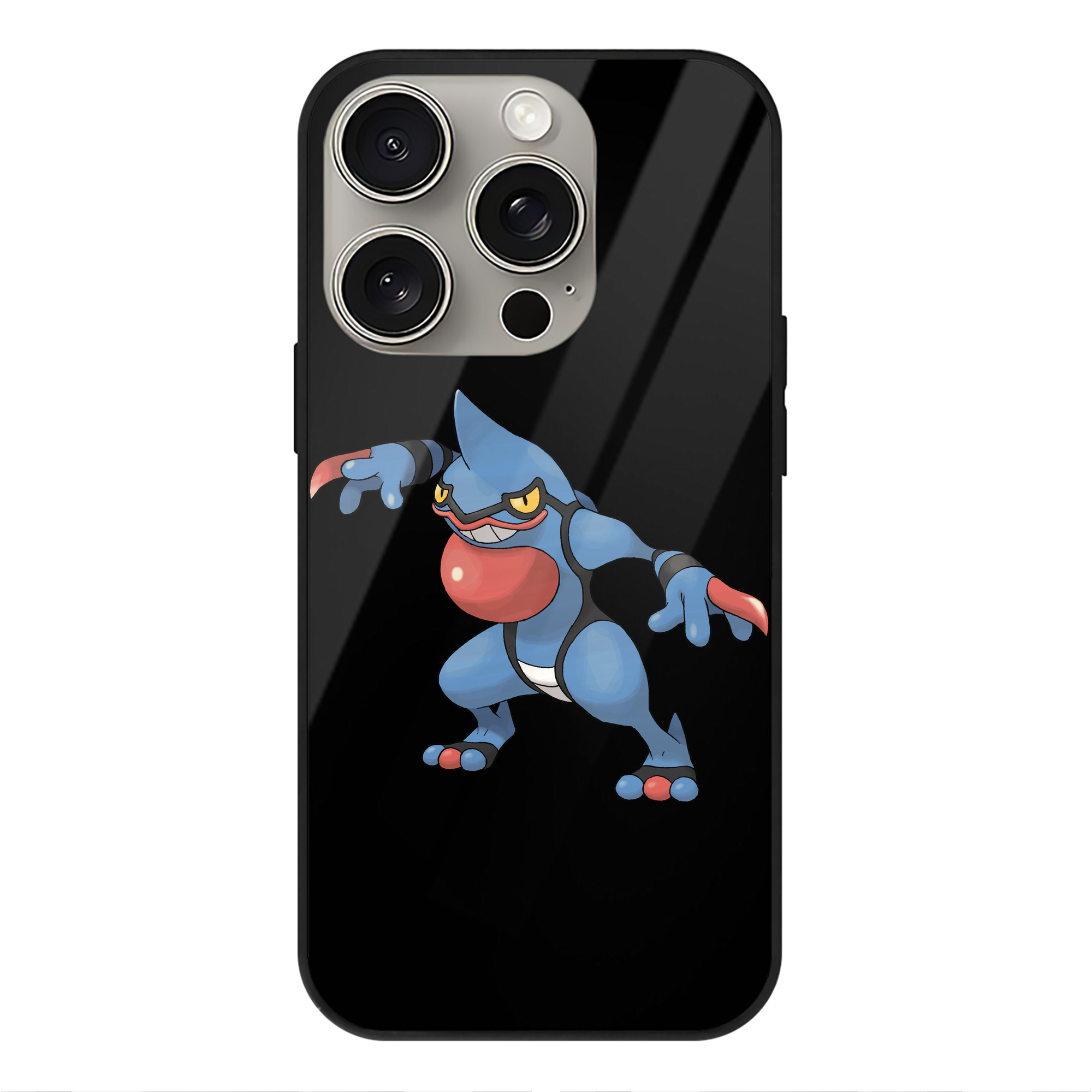 （画像用） ポケットモンスター Pokémon 【iPhone15Pro対応】スマホケース 耐衝撃＆黄変防止 背面ガラス