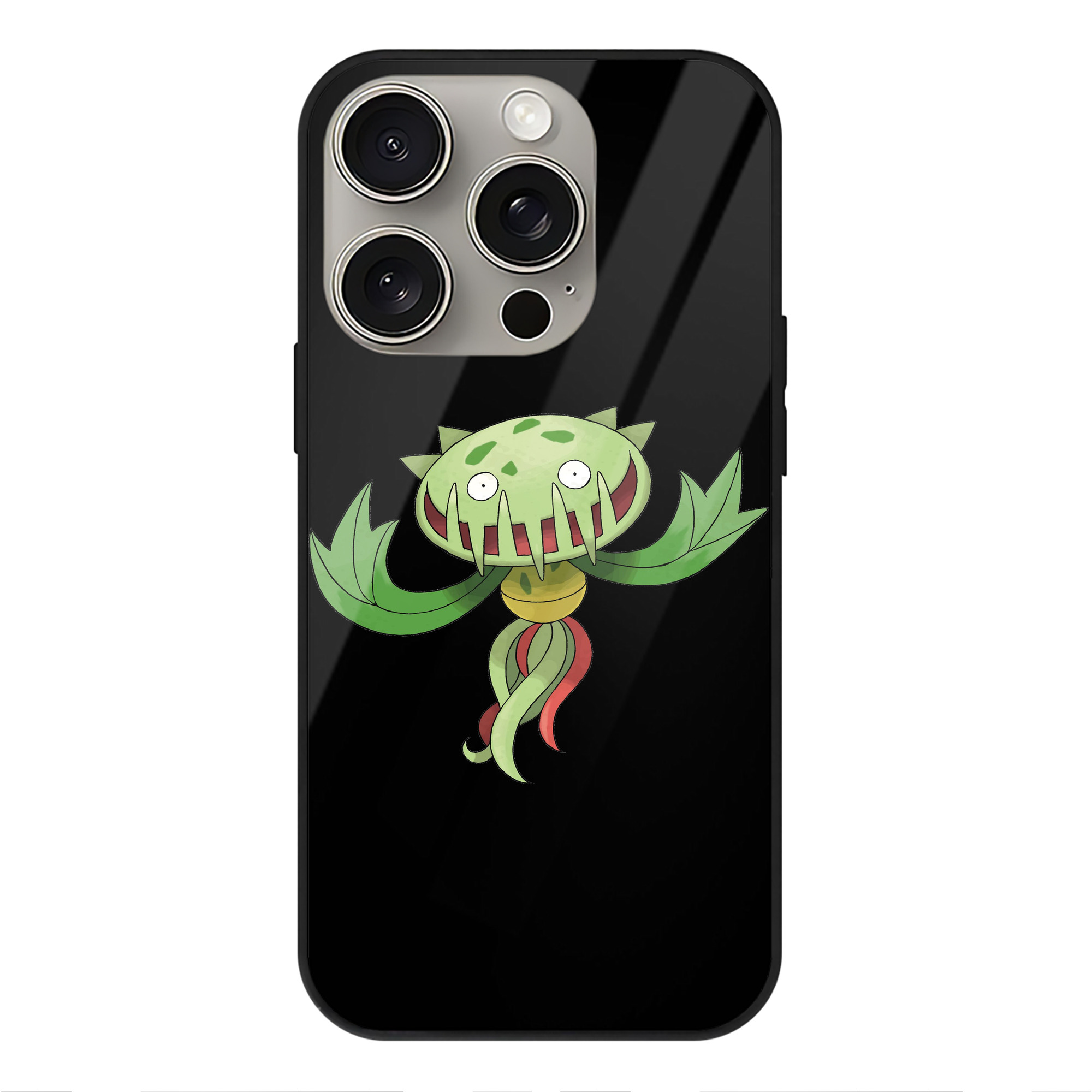 （画像用） ポケットモンスター Pokémon 【iPhone15Pro対応】スマホケース 耐衝撃＆黄変防止 背面ガラス
