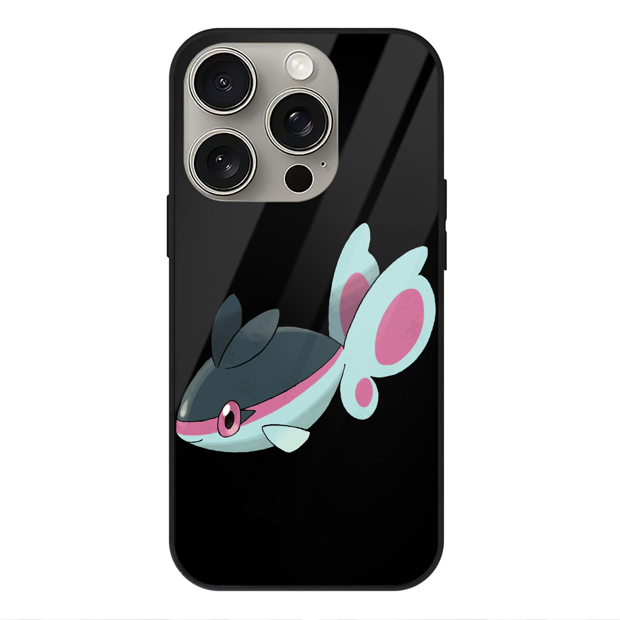 （画像用） ポケットモンスター Pokémon 【iPhone15Pro対応】スマホケース 耐衝撃＆黄変防止 背面ガラス