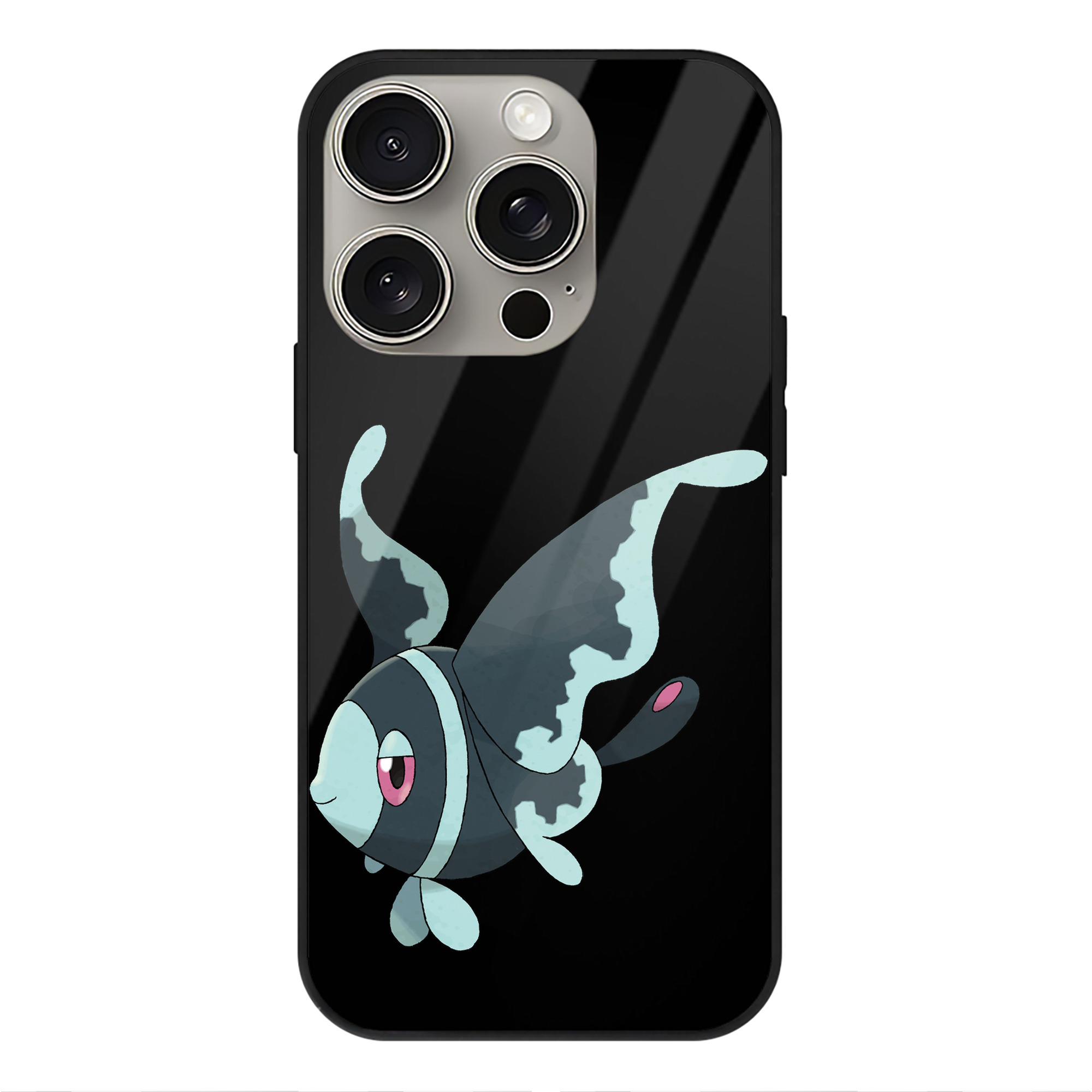 （画像用） ポケットモンスター Pokémon 【iPhone15Pro対応】スマホケース 耐衝撃＆黄変防止 背面ガラス