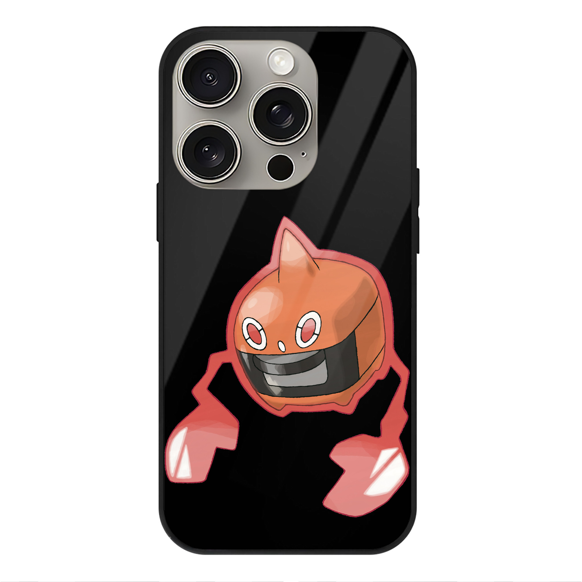（画像用） ポケットモンスター Pokémon 【iPhone15Pro対応】スマホケース 耐衝撃＆黄変防止 背面ガラス