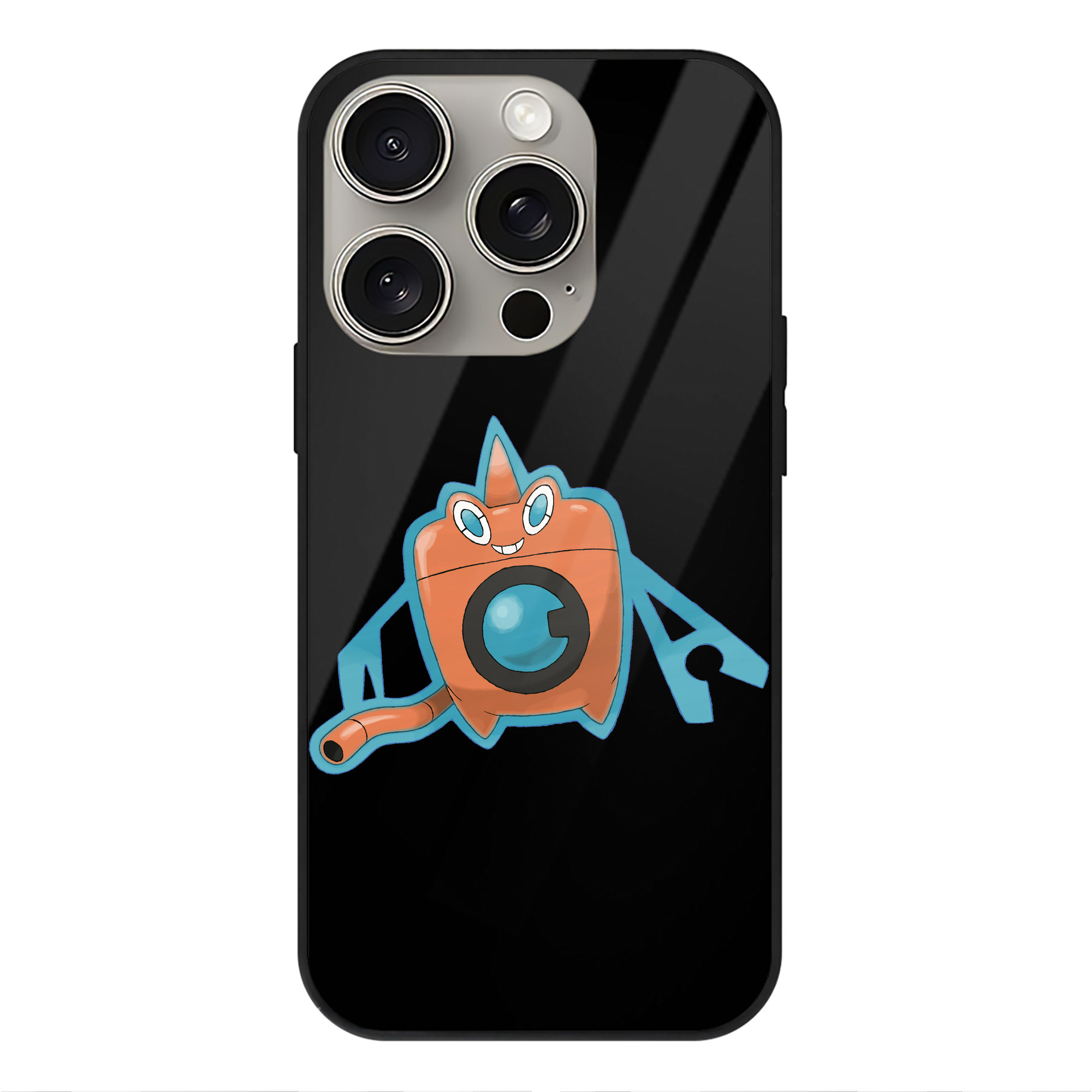（画像用） ポケットモンスター Pokémon 【iPhone15Pro対応】スマホケース 耐衝撃＆黄変防止 背面ガラス