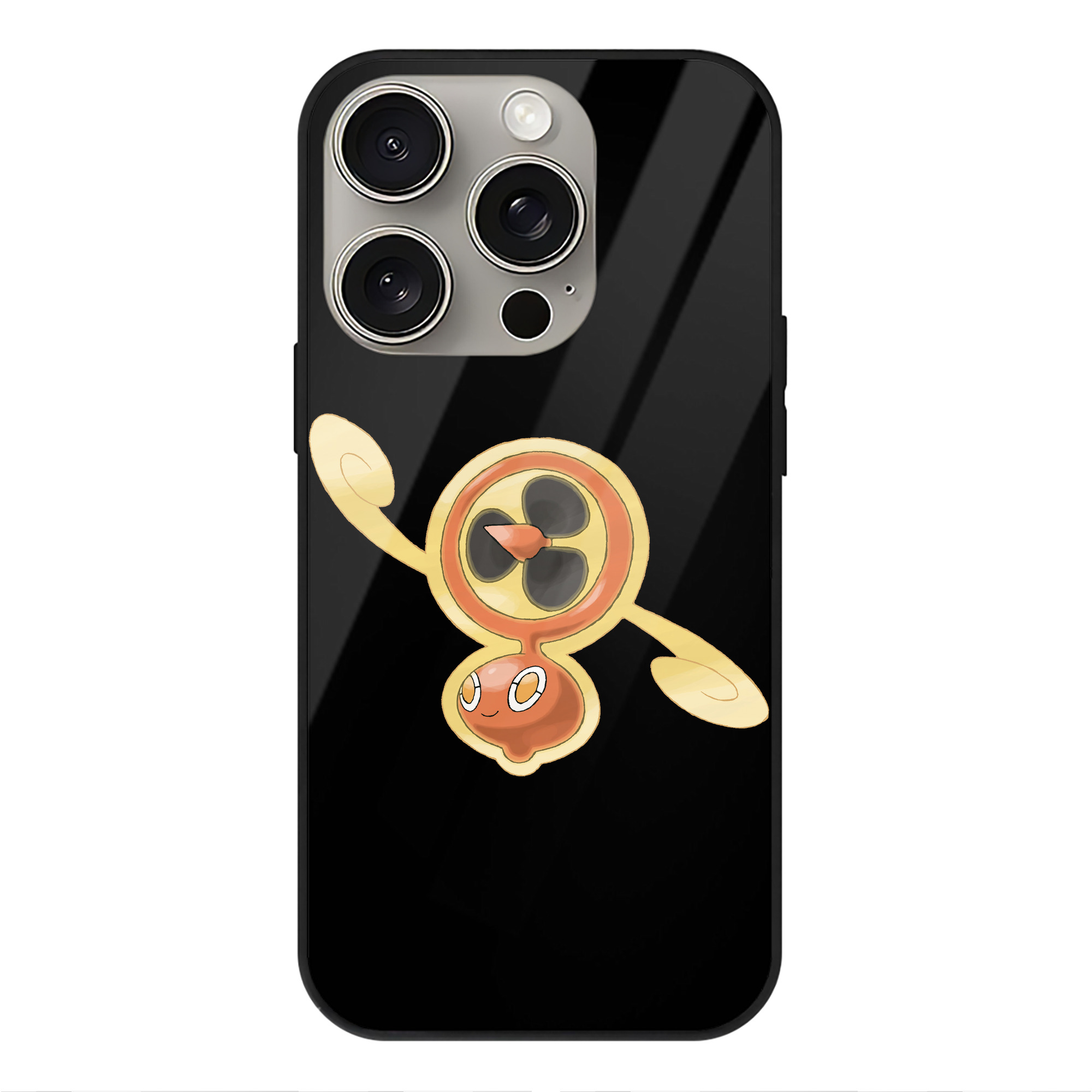 （画像用） ポケットモンスター Pokémon 【iPhone15Pro対応】スマホケース 耐衝撃＆黄変防止 背面ガラス