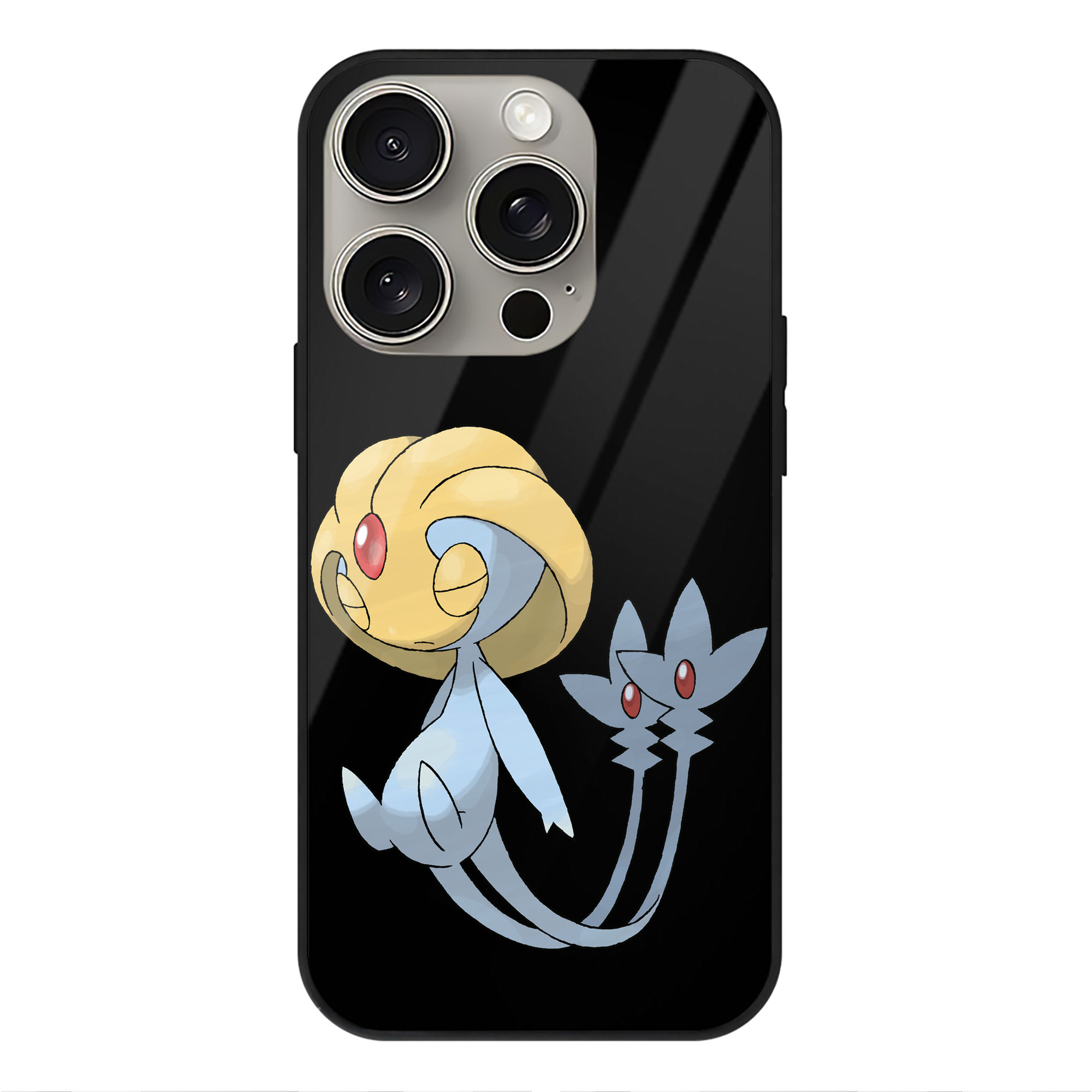 （画像用） ポケットモンスター Pokémon 【iPhone15Pro対応】スマホケース 耐衝撃＆黄変防止 背面ガラス