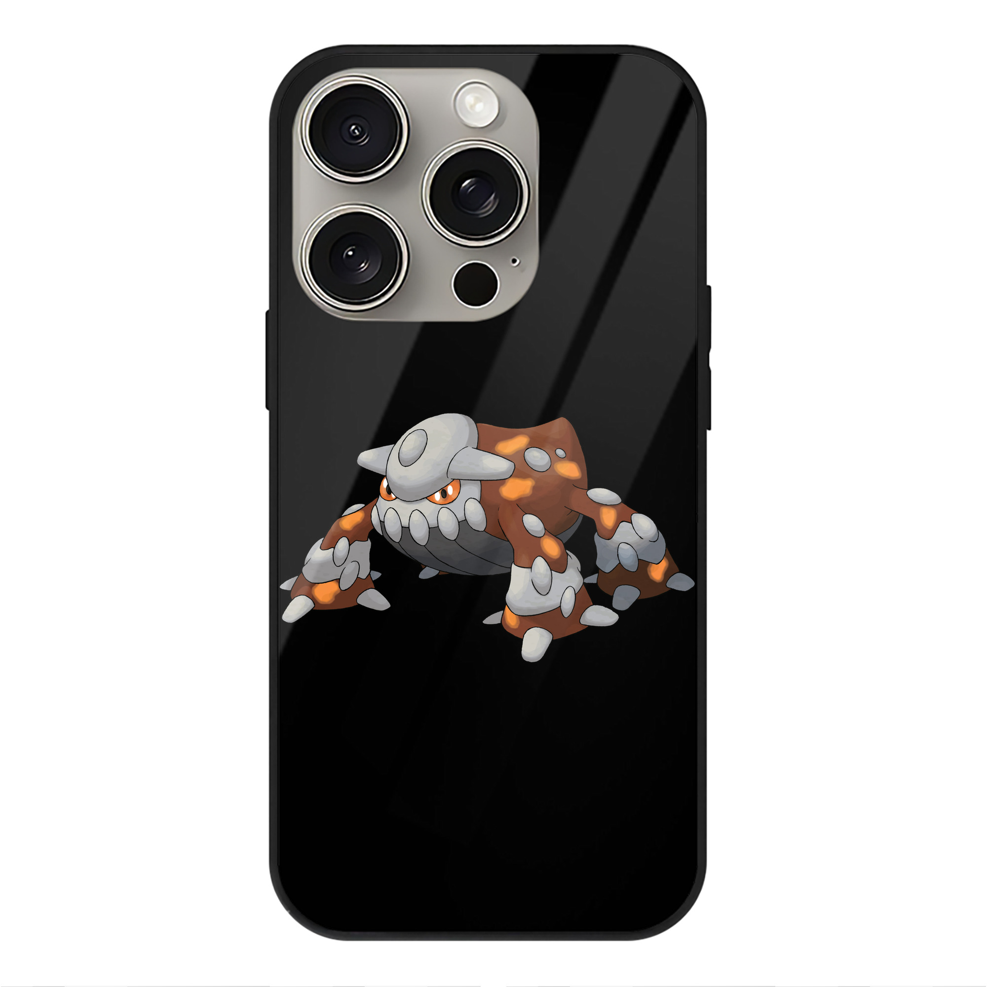 （画像用） ポケットモンスター Pokémon 【iPhone15Pro対応】スマホケース 耐衝撃＆黄変防止 背面ガラス
