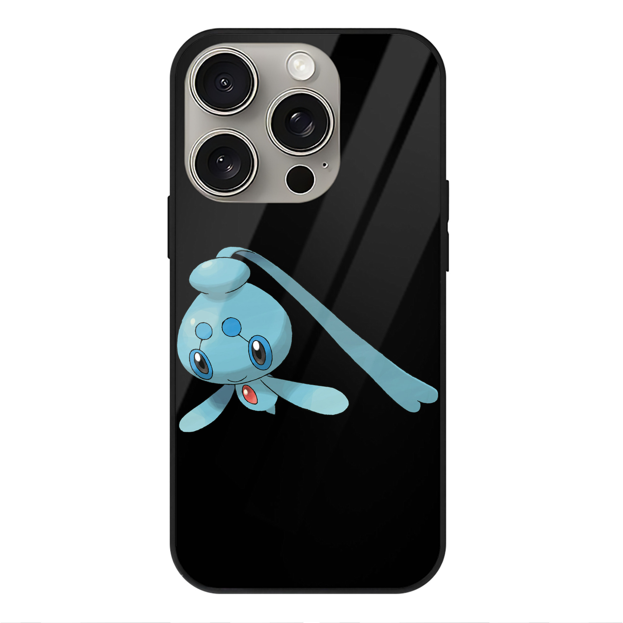 （画像用） ポケットモンスター Pokémon 【iPhone15Pro対応】スマホケース 耐衝撃＆黄変防止 背面ガラス