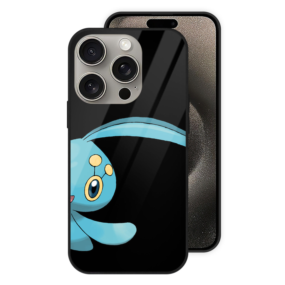 （画像用） ポケットモンスター Pokémon 【iPhone15Pro対応】スマホケース 耐衝撃＆黄変防止 背面ガラス