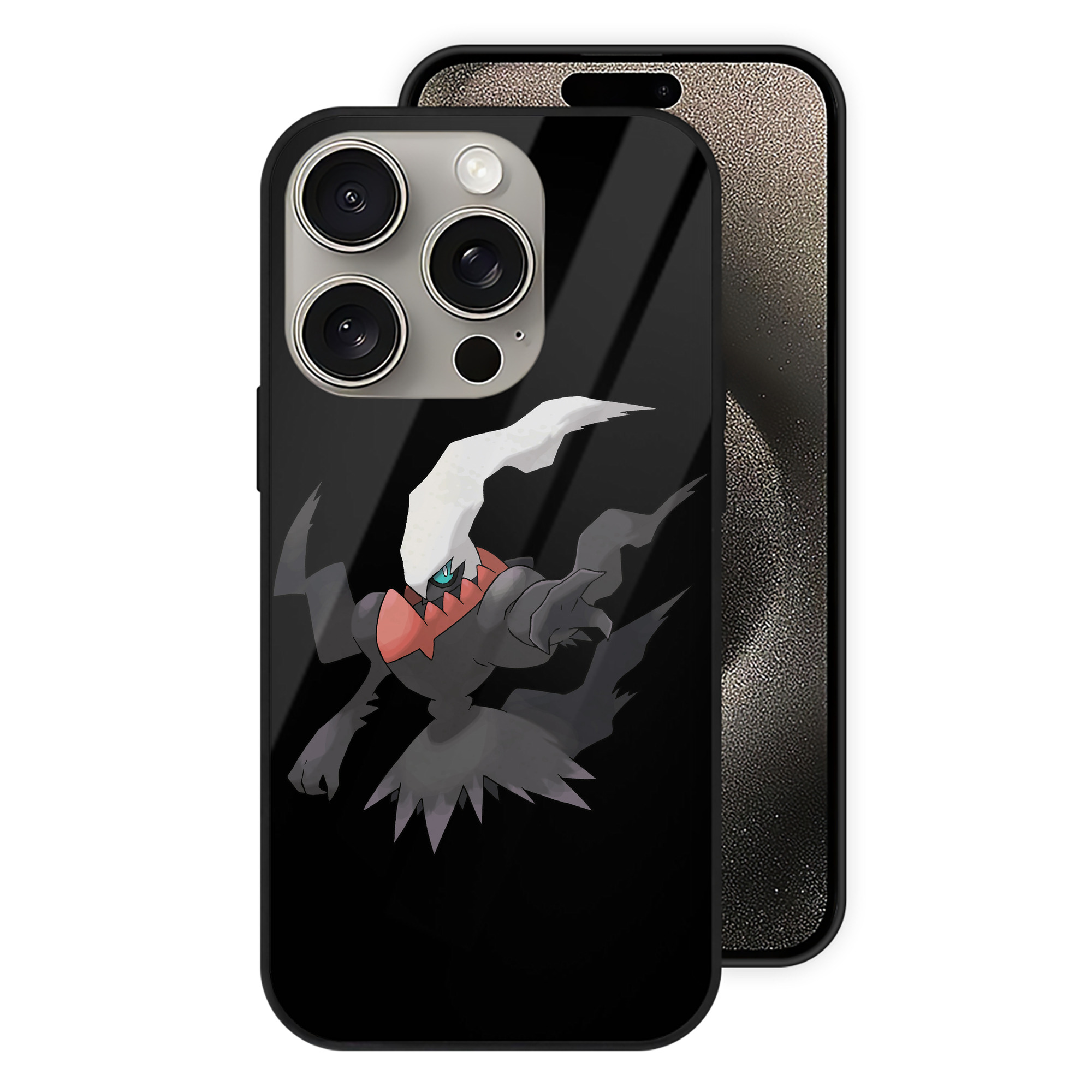 （画像用） ポケットモンスター Pokémon 【iPhone15Pro対応】スマホケース 耐衝撃＆黄変防止 背面ガラス