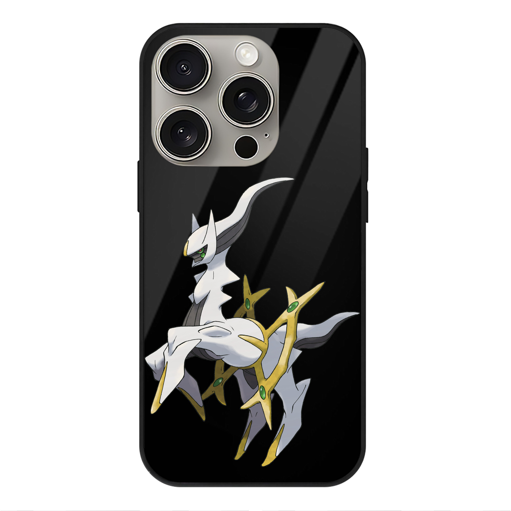 （画像用） ポケットモンスター Pokémon 【iPhone15Pro対応】スマホケース 耐衝撃＆黄変防止 背面ガラス