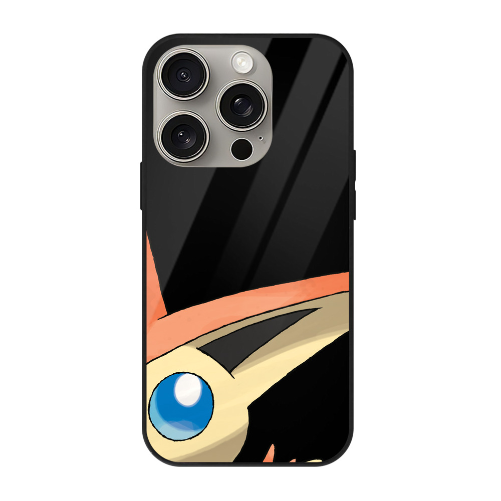 （画像用） ポケットモンスター Pokémon 【iPhone15Pro対応】スマホケース 耐衝撃＆黄変防止 背面ガラス